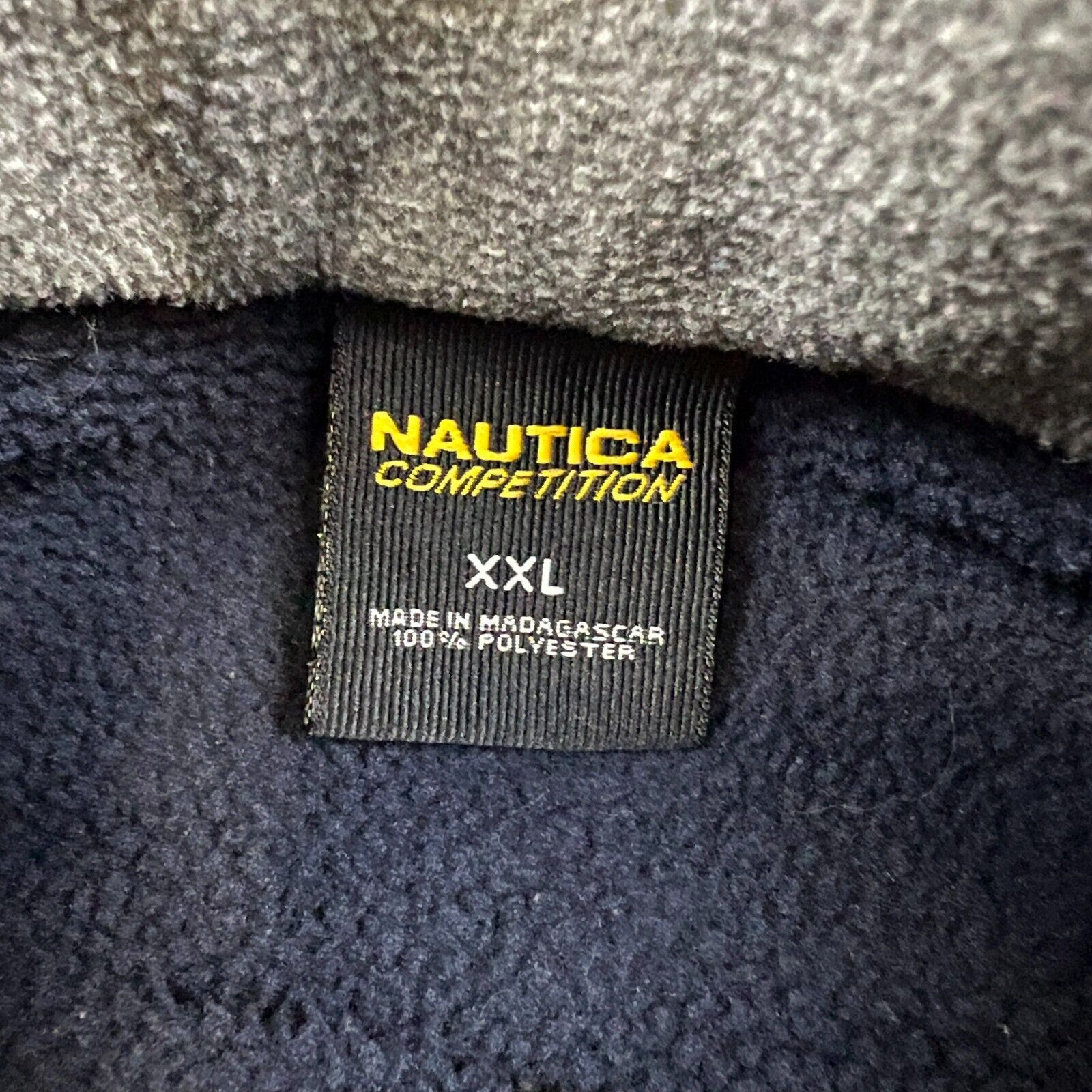 Nautica × Vintage VTG Nautica Competition Fleece 2XL 1/4 Zip Sweatshirt Jacket Size US XXL / EU 58 / 5 - 7 Thumbnail