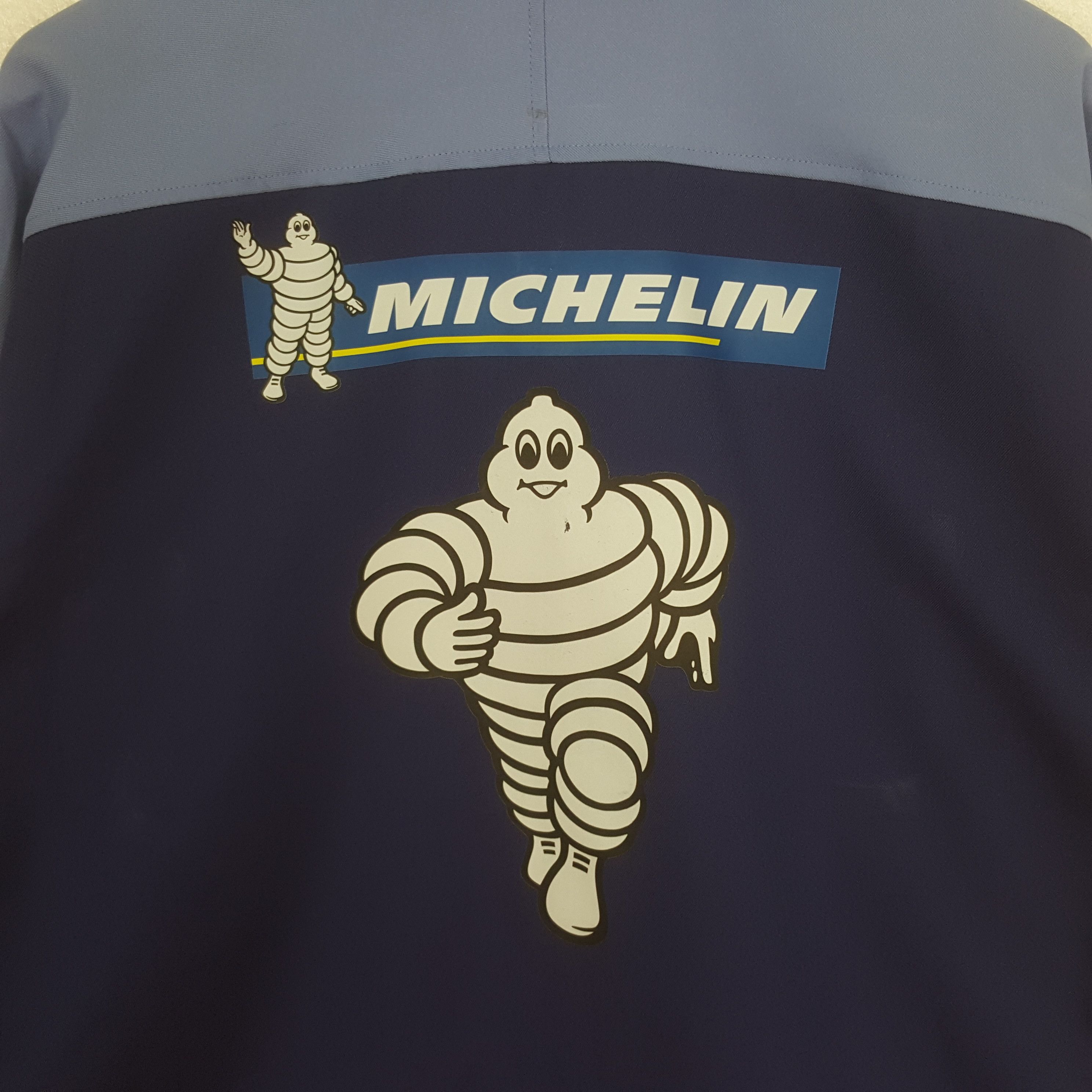 Vintage Vintage Michelin Racing Tyre Work Jacket C324N5 Size US L / EU 52-54 / 3 - 2 Thumbnail