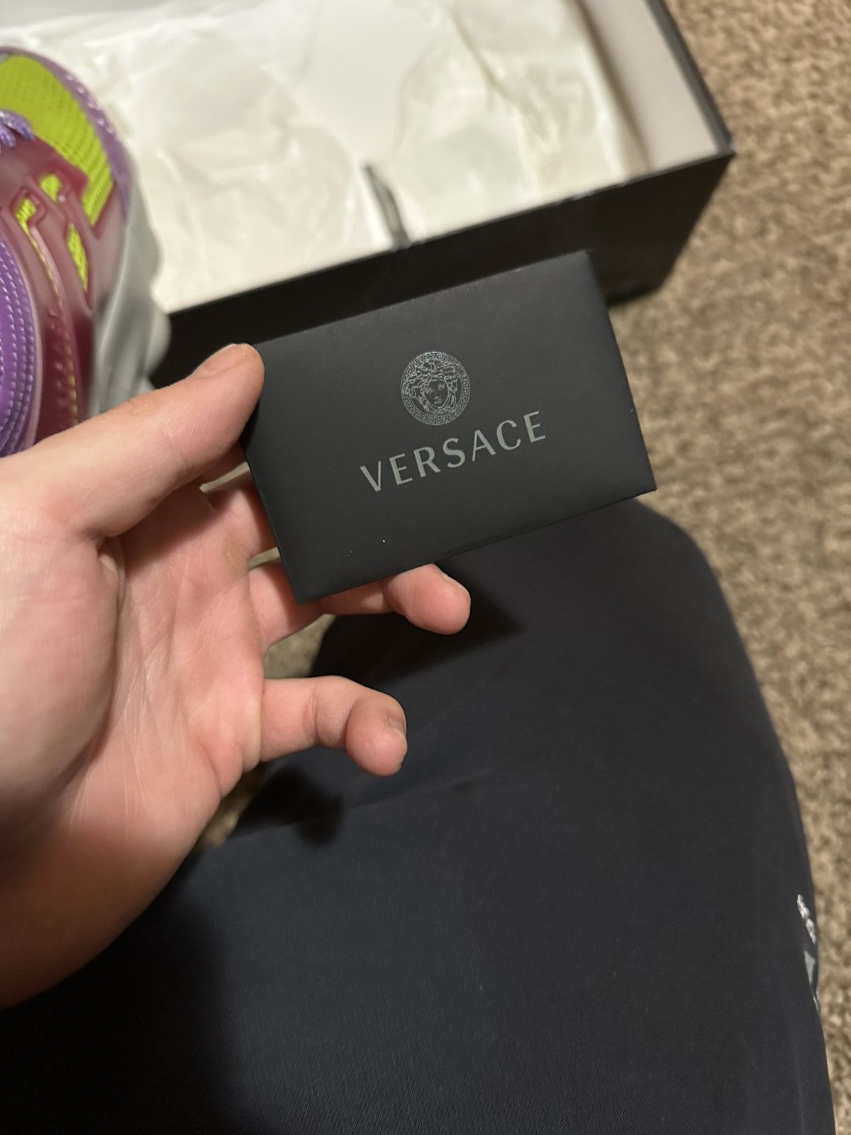Versace Versace Purple Chain Reactions Size US 10 / EU 43 - 10 Thumbnail