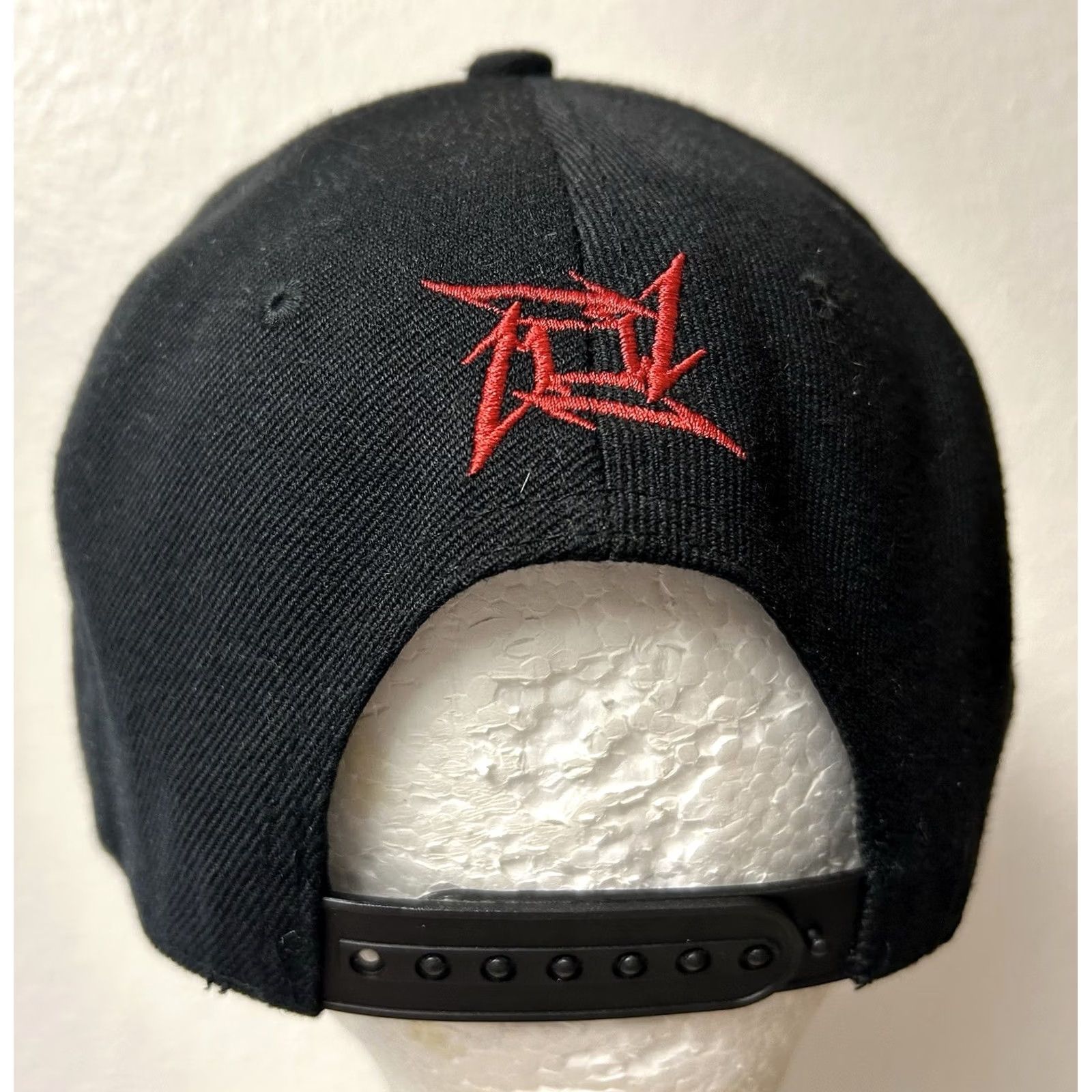 Vintage VINTAGE Metallica Ninja Star Hat Snapback Embroidered Black 90s Mens One Size Size ONE SIZE - 5 Thumbnail