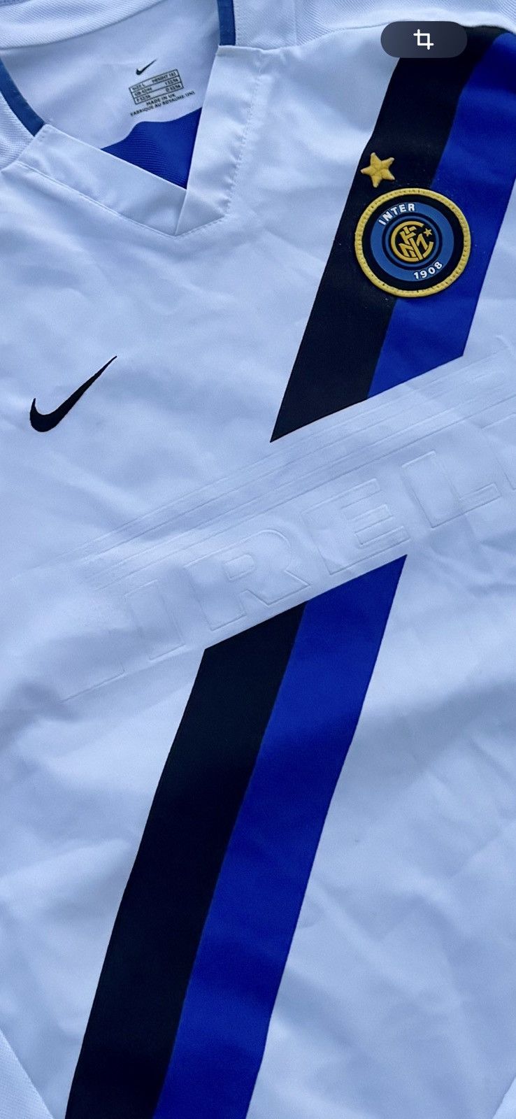 Nike 2002/2003 Nike Inter Milano Jersey and Shorts Y2K Size US L / EU 52-54 / 3 - 4 Thumbnail