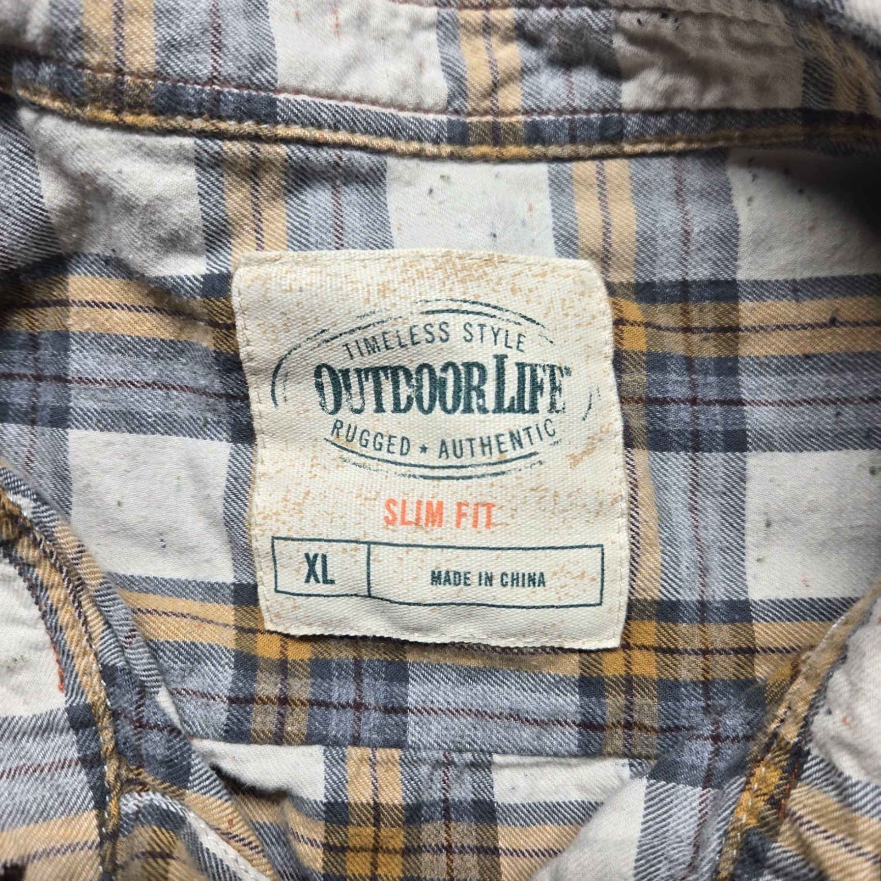 Alife Outdoor Life Shirt Slim Fit Button-Up Plaid Flannel Adult Men XL Multicolor Casual Shirt Mens XL Plaid Flannel Spring Fall Winter Size US XL / EU 56 / 4 - 3 Thumbnail