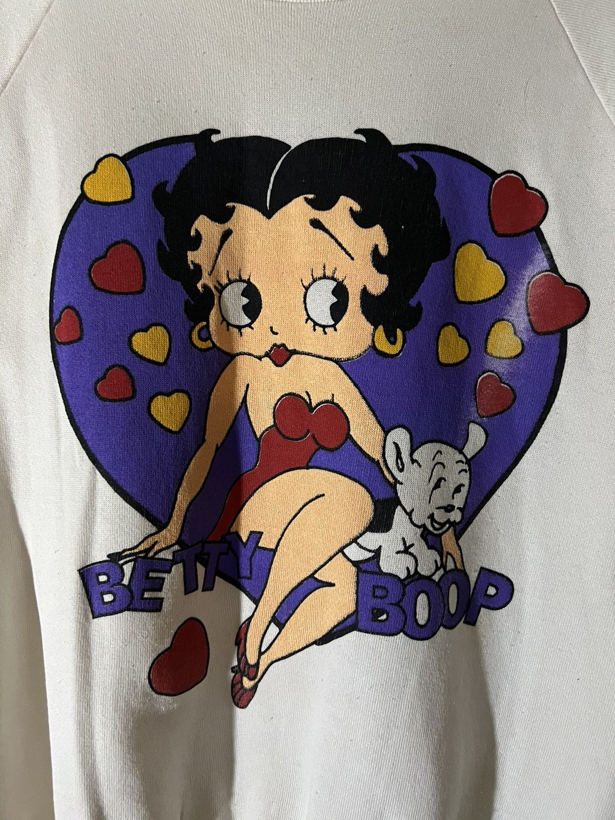 Cartoon Network Rare Vintage 1980s Betty Boop Healthknit Crewneck Sweatshirt Size US M / EU 48-50 / 2 - 2 Thumbnail