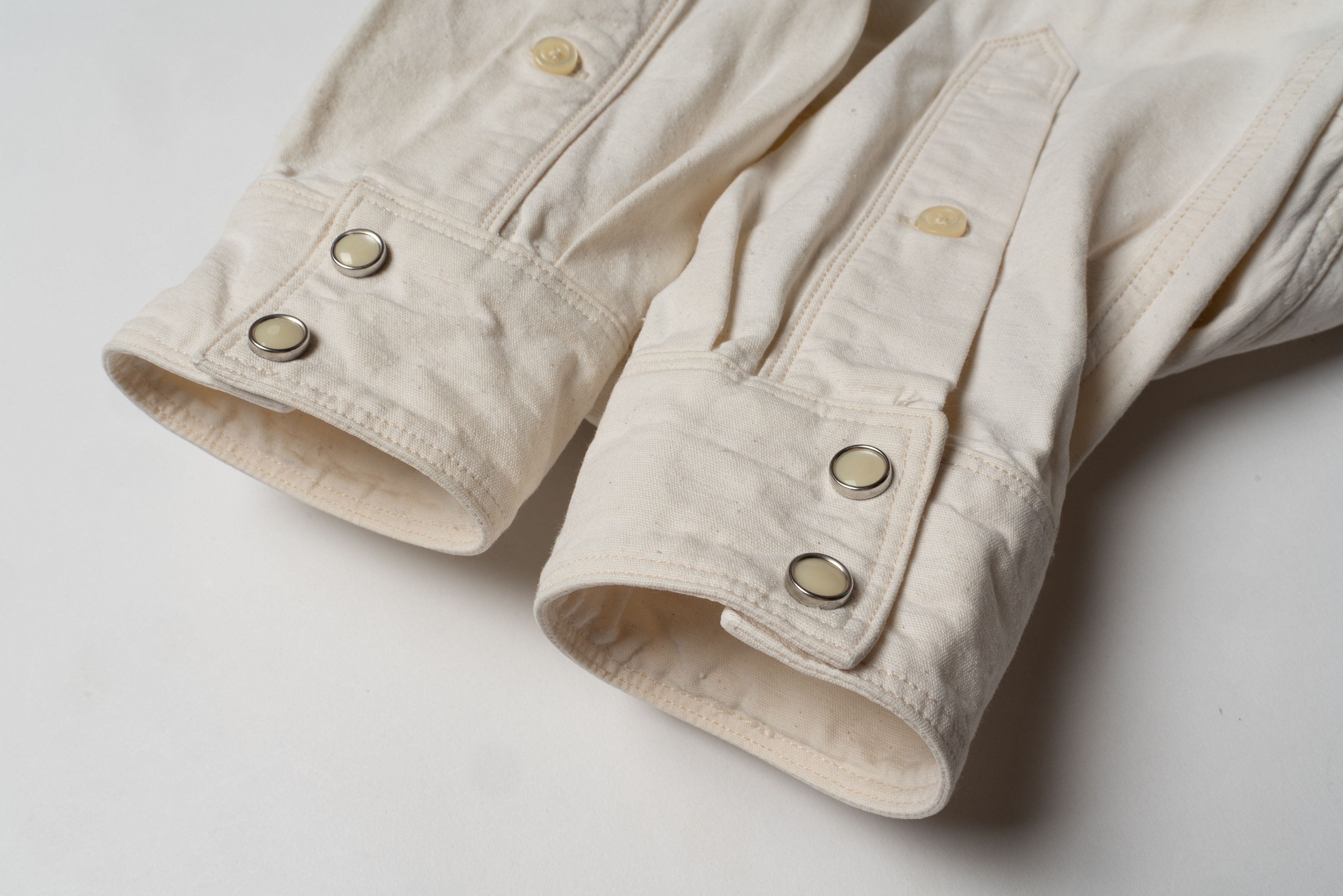 Lee 🔵LEE 101 Rider Shirt Western Snap Button Up with selvage Size US M / EU 48-50 / 2 - 13 Thumbnail