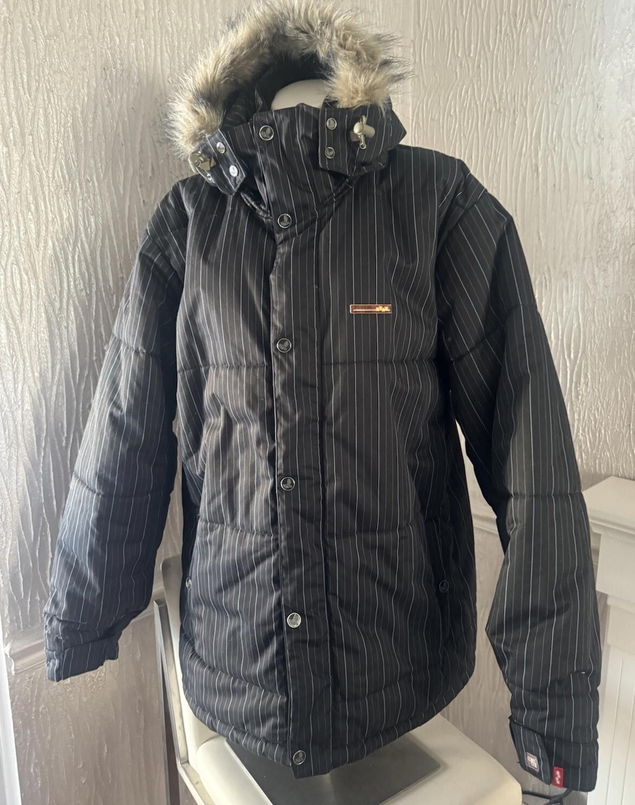 FOURSQUARE Foursquare Men’s Thick Down Jacket Hooded Sz XL Size US XL / EU 56 / 4 - 1 Thumbnail