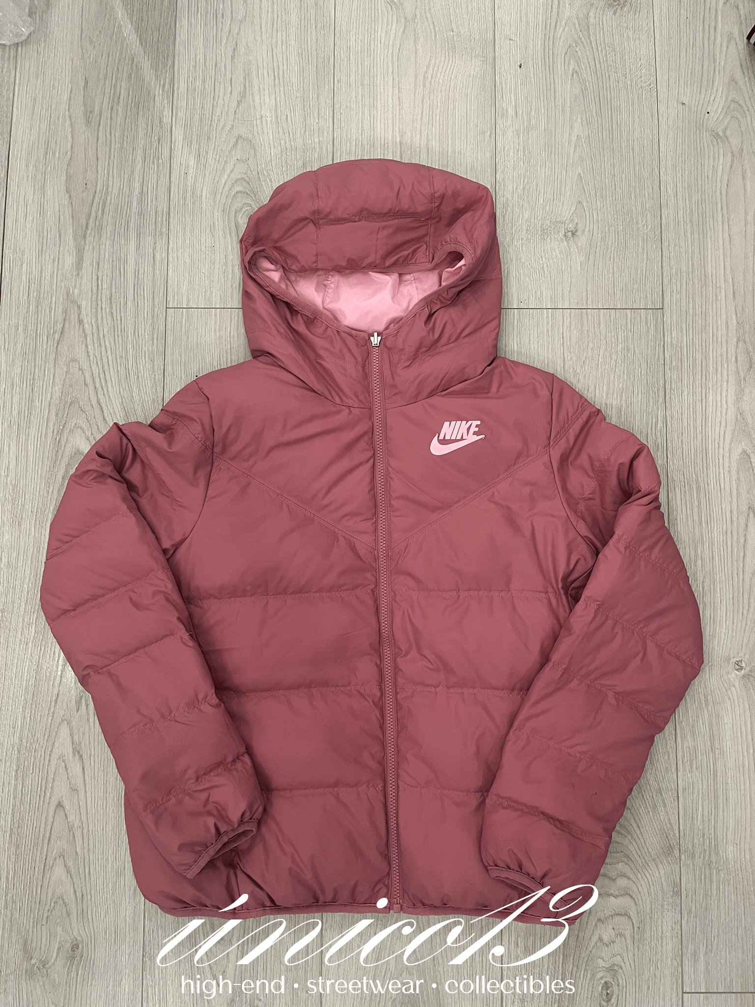 Nike Nike Reversible Puffer Jacket Pink Size S / US 4 / IT 40 - 1 Thumbnail
