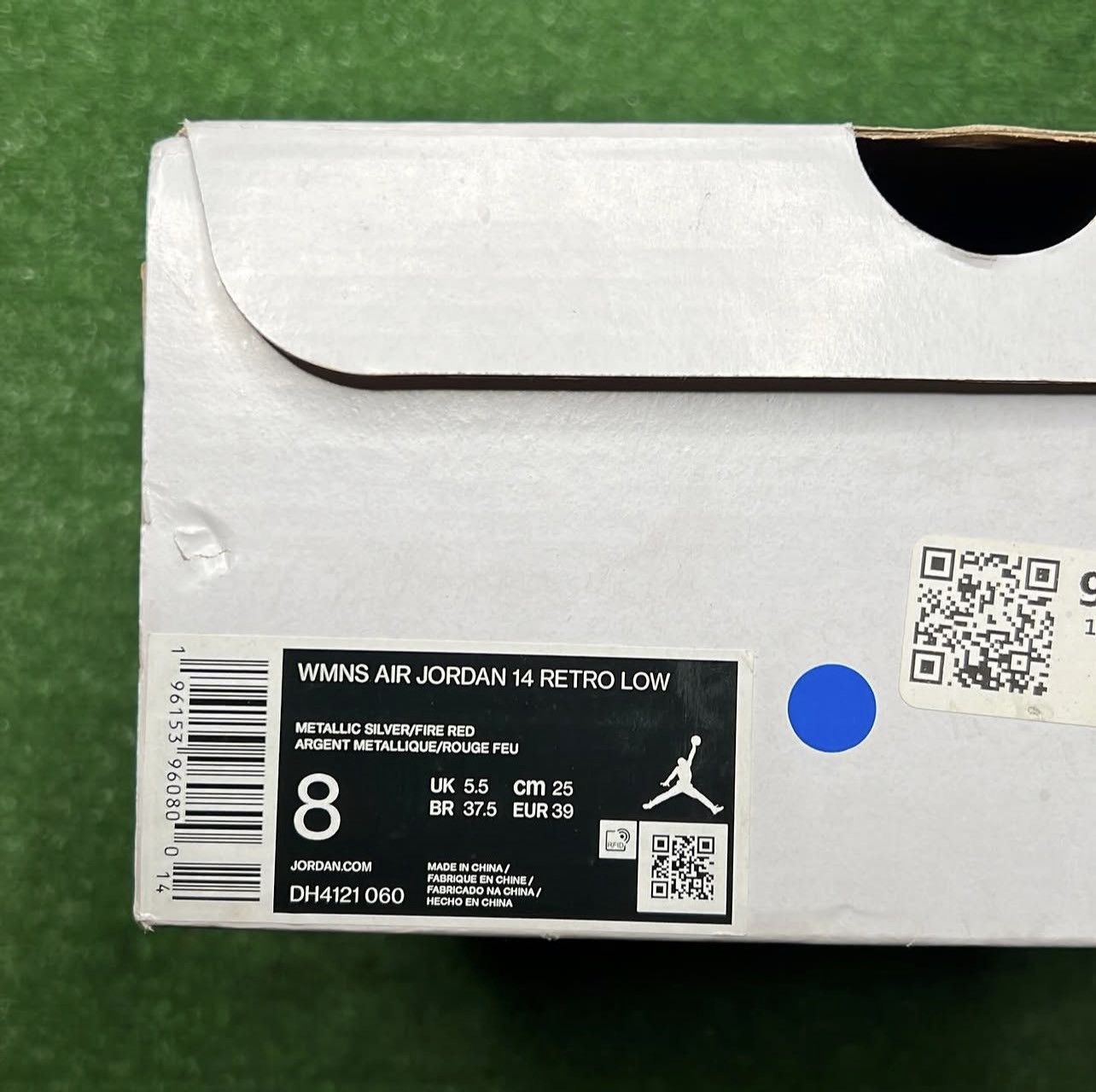 Jordan Brand Air Jordan 14 Retro Low WMNS ‘Metallic Silver’ Size US 8 / IT 38 - 7 Thumbnail