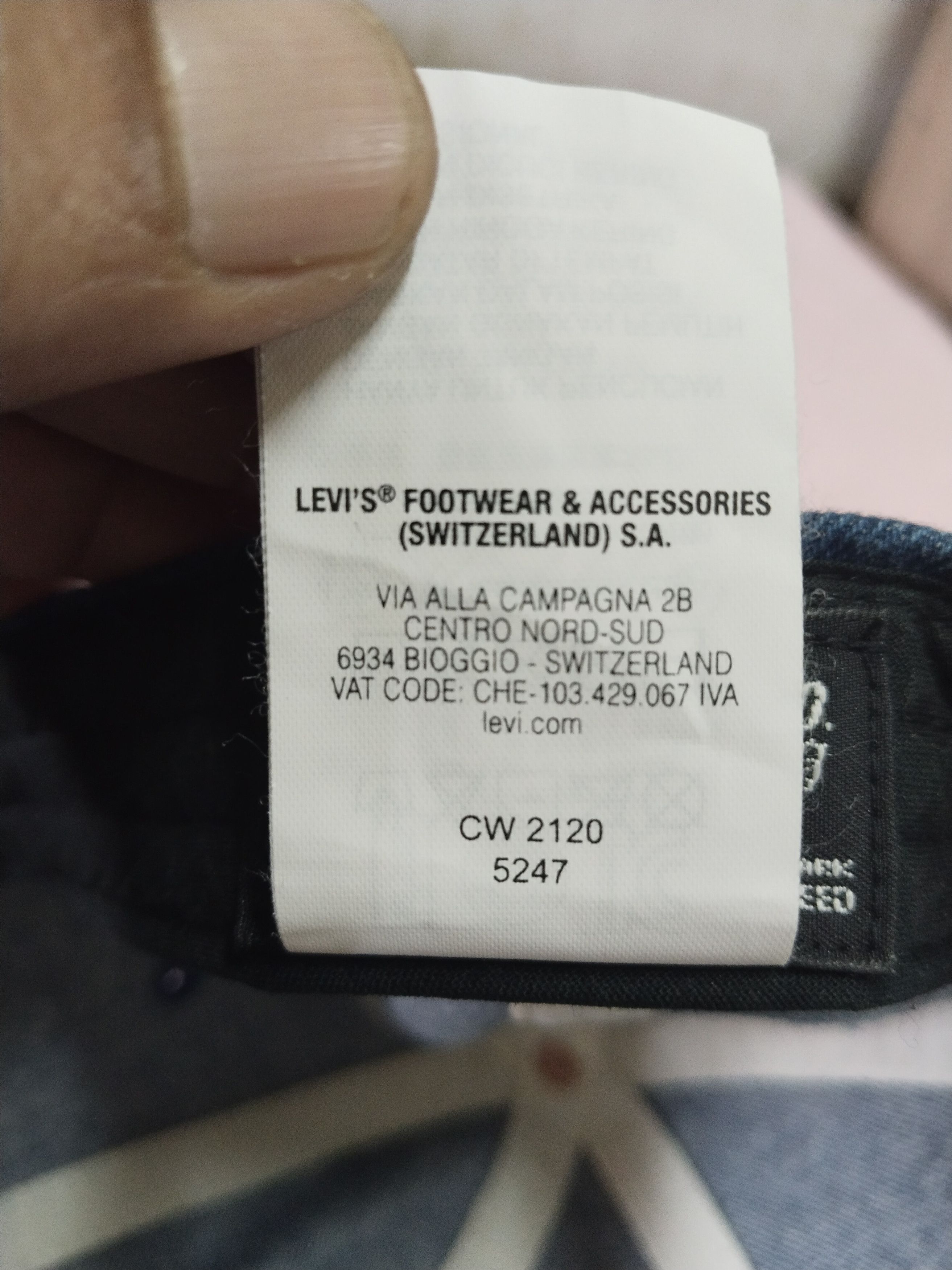 Levi's VINTAGE LEVI'S DENIM POLO SNAPBACK Size ONE SIZE - 9 Thumbnail