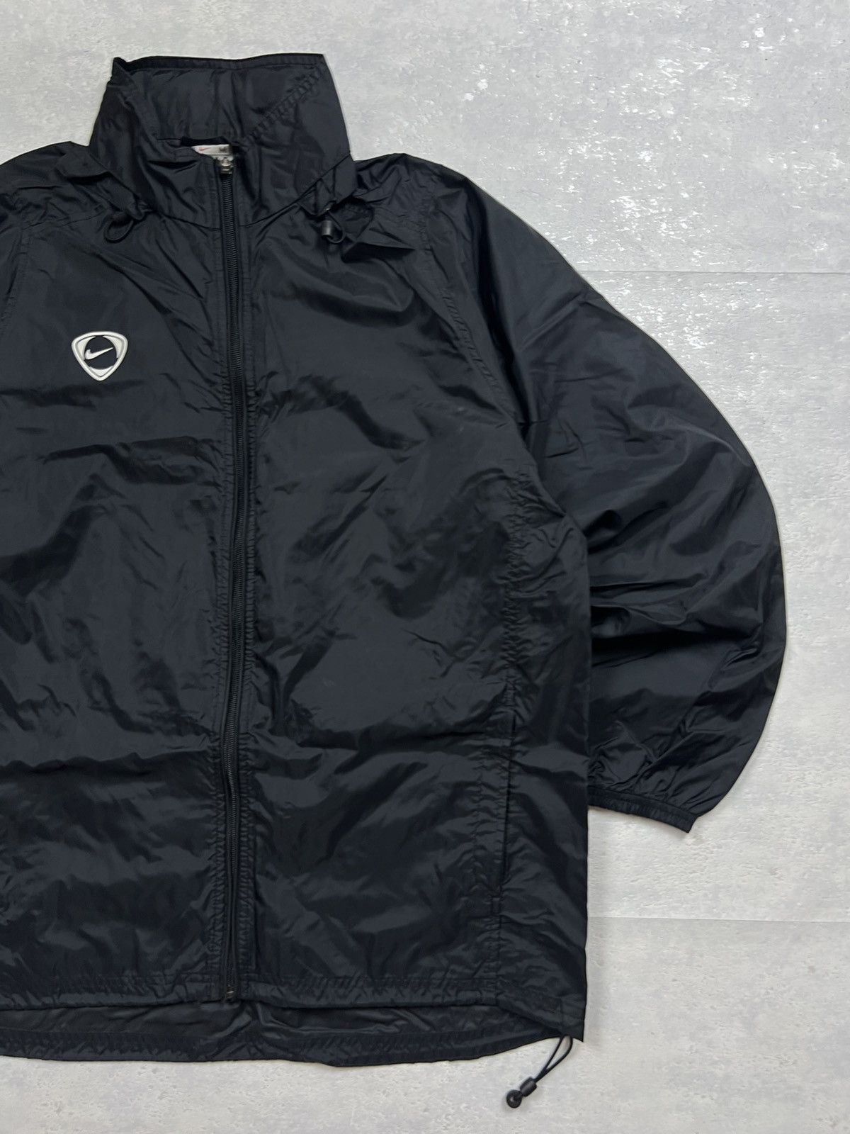 Nike 00s Nike Double Swoosh Vintage Y2K Oversized Hooded Jacket Size US M / EU 48-50 / 2 - 3 Thumbnail