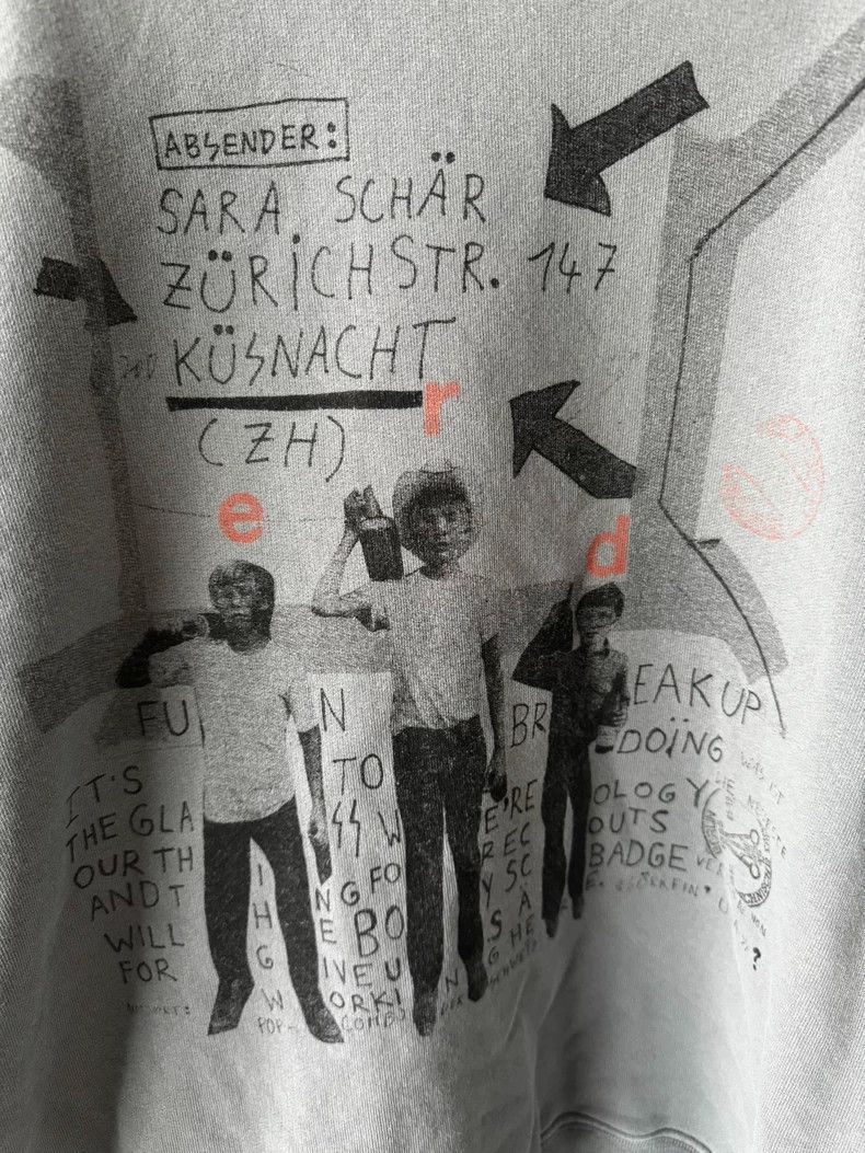 Enfants Riches Deprimes Enfants Riches Deprimes 24ss Haze Blue Arrow Kids long slee Size US L / EU 52-54 / 3 - 3 Thumbnail