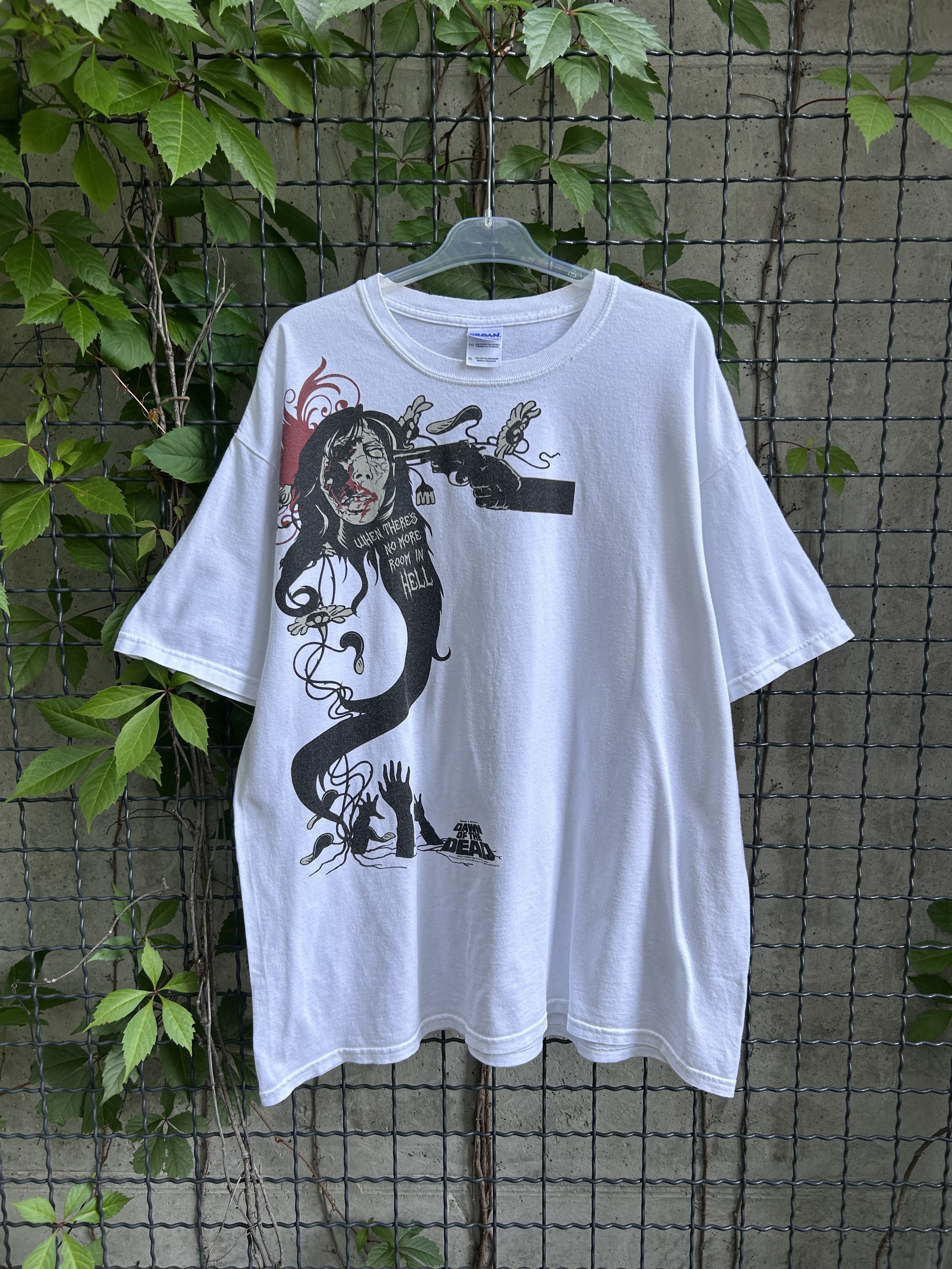 Vintage Vintage 2006 Dawn of the Dead Horror Movie T-shirt Size US XL / EU 56 / 4 - 1 Thumbnail