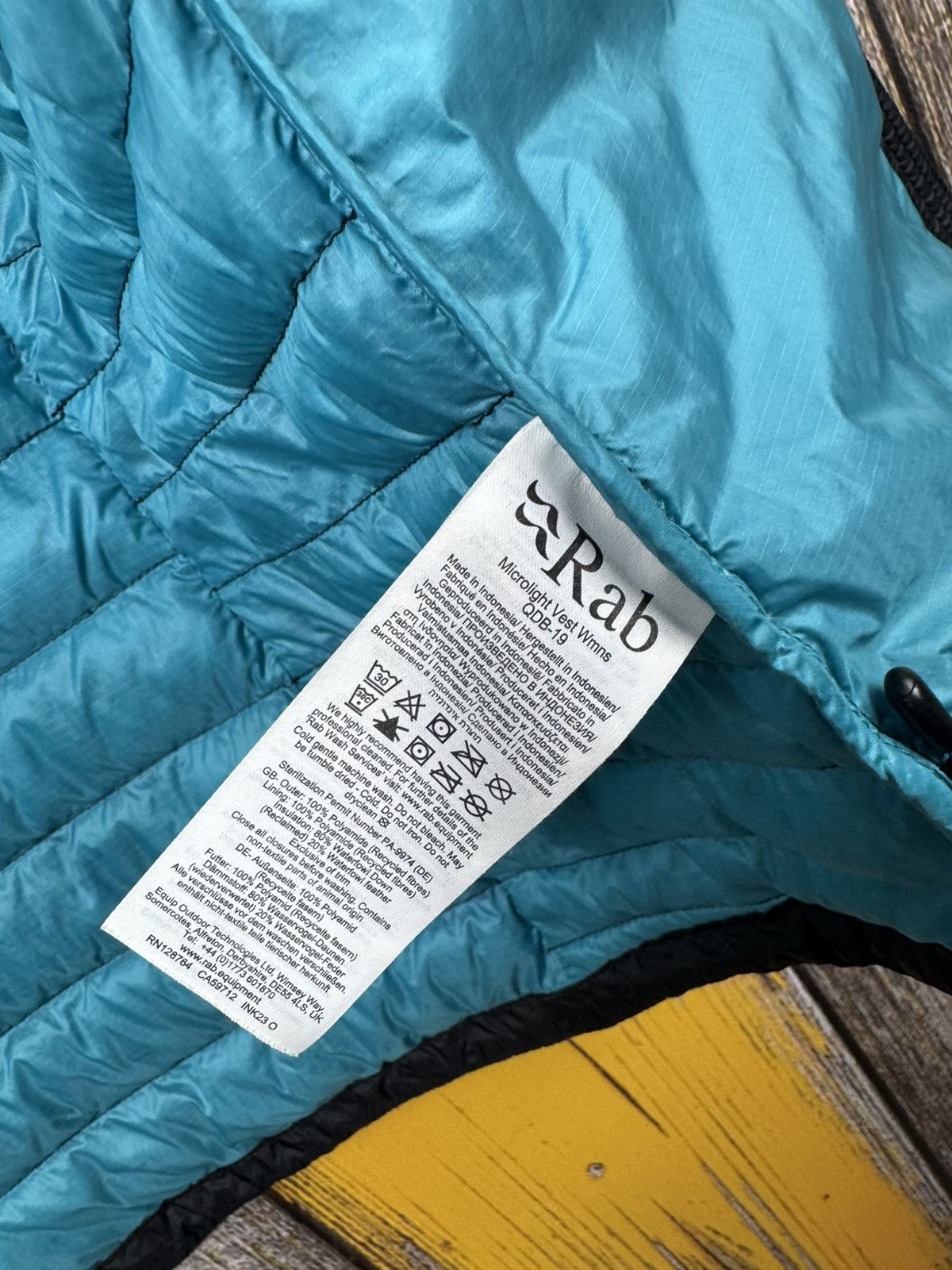 Rab Rab Microlight Down Vest Women's Size XS Size XS / US 0-2 / IT 36-38 - 18 Thumbnail