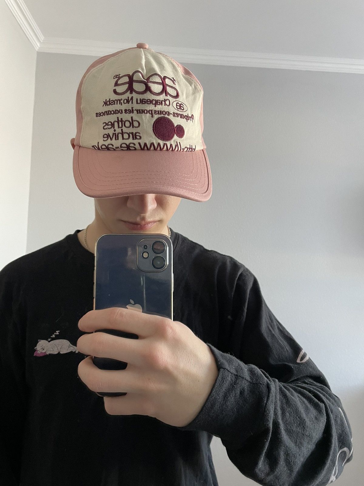 Designer × Japanese Brand × Other AEAE Hat Cap Pink Archive Style BB VERY RARE Size ONE SIZE - 6 Thumbnail