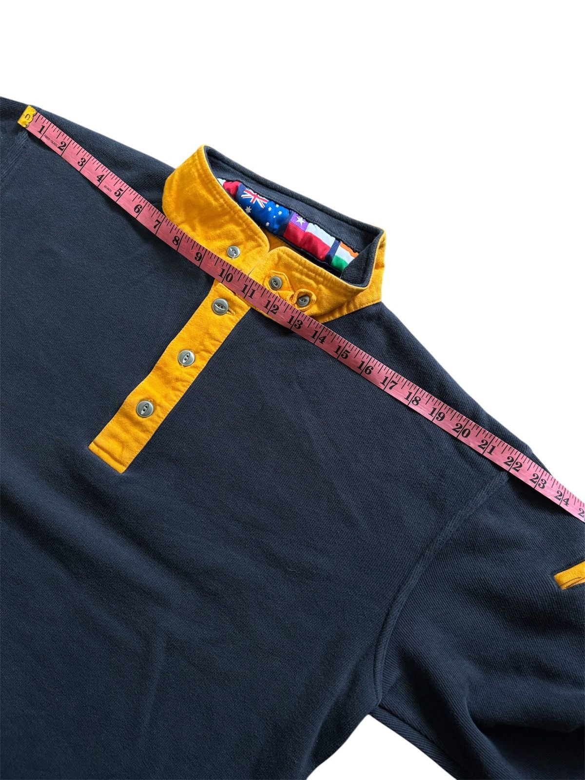 Japanese Brand × Vintage JAPANESE DESIGN ORVIS HALF BUTTON SWEATSHIRT Size US M / EU 48-50 / 2 - 9 Thumbnail