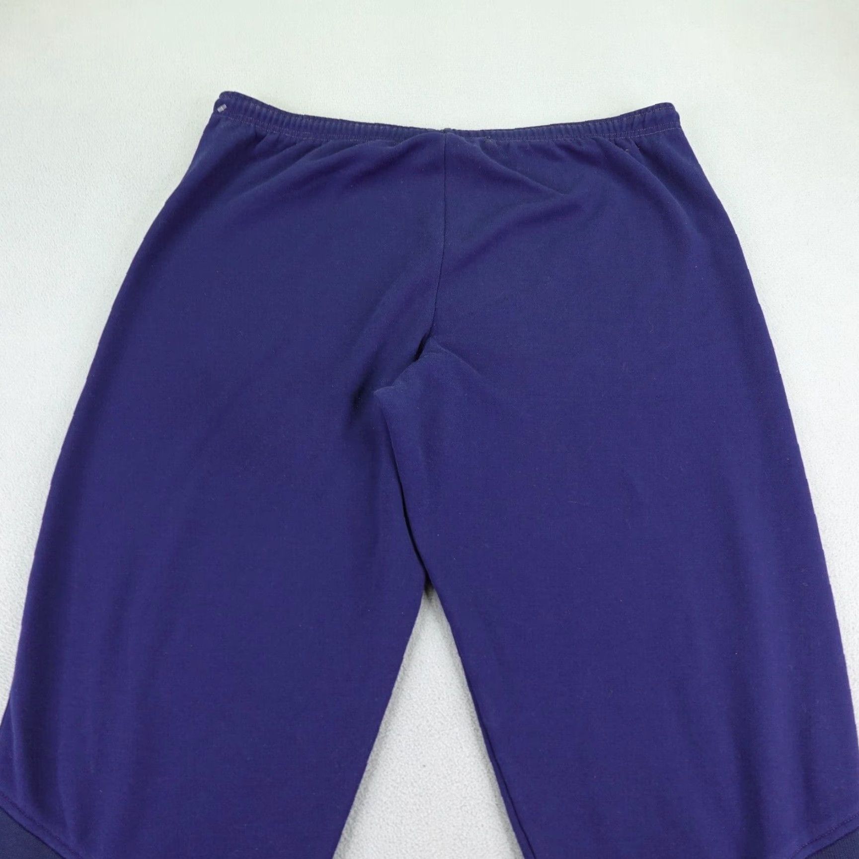 Nike VINTAGE Nike Pants Large Blue Track Sweats Ankle Zip Tapered 90s Mens Size US 39 - 7 Thumbnail