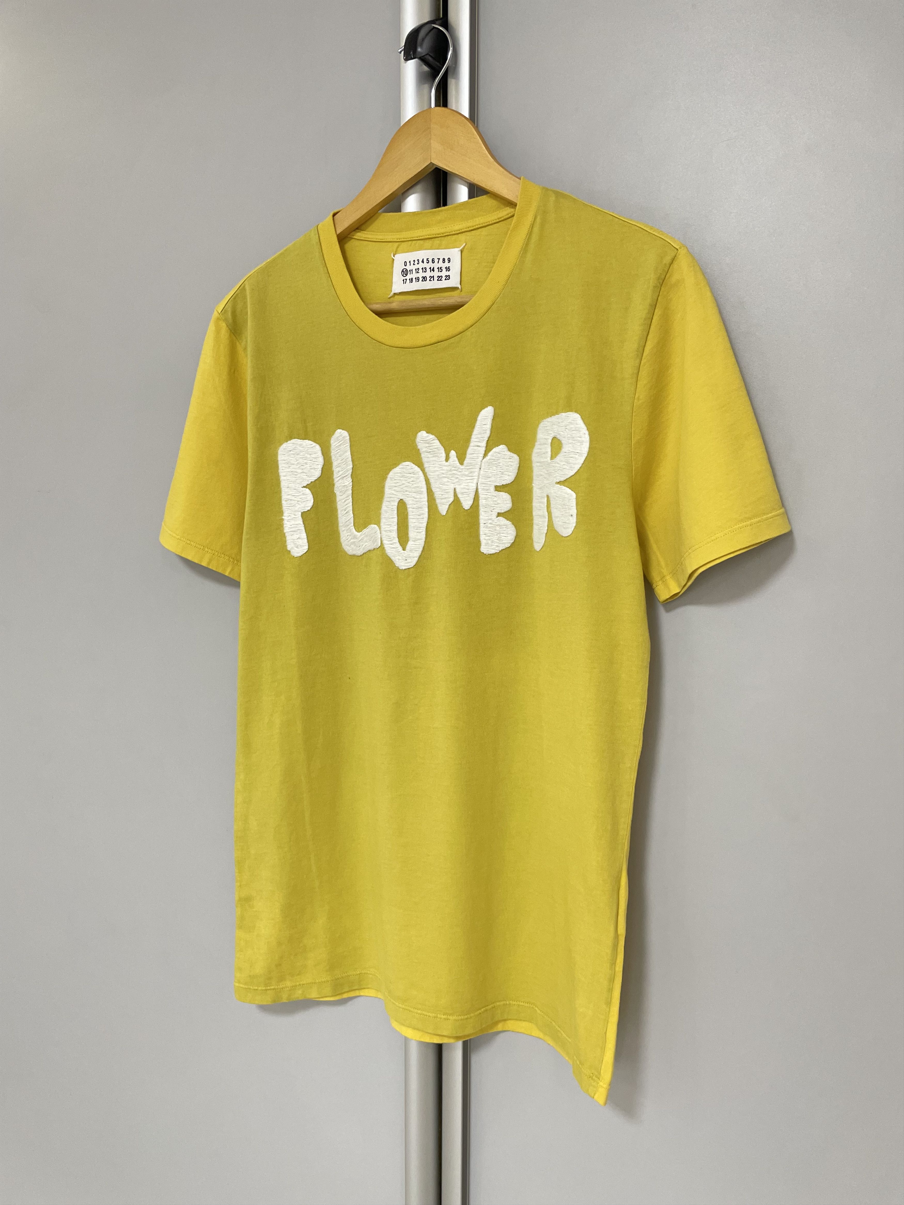 Maison Margiela MAISON MARTIN MARGIELA Paris Flower T-Shirt Archive Rare Tee Size US S / EU 44-46 / 1 - 4 Thumbnail