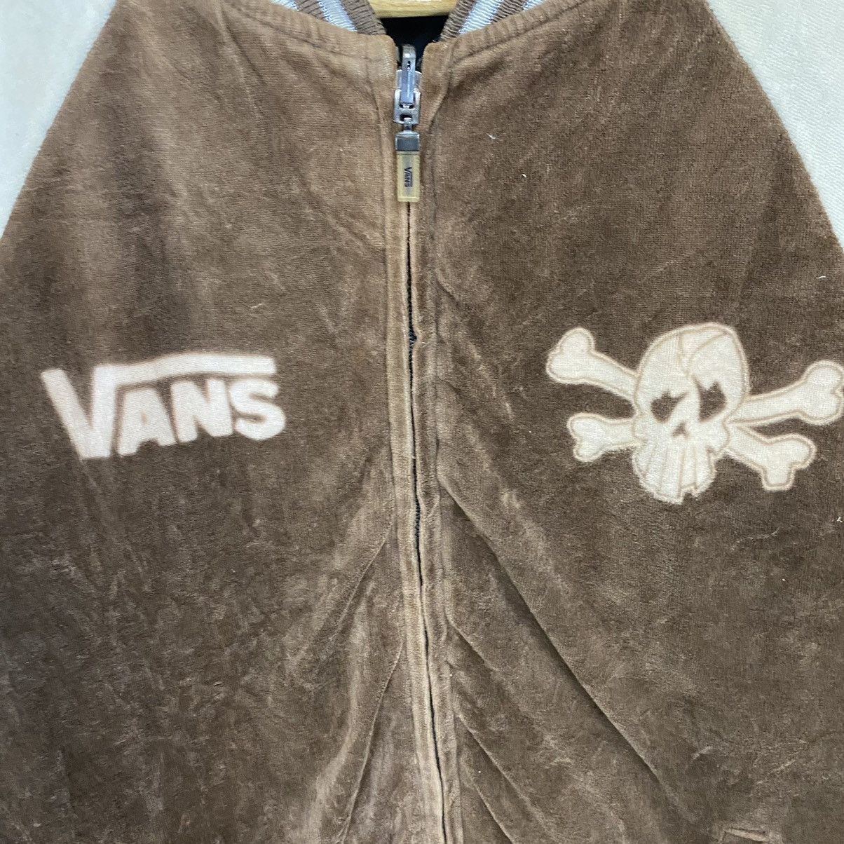 Vans Vans Reversible Velvet Zipper Jacket Size US M / EU 48-50 / 2 - 6 Thumbnail