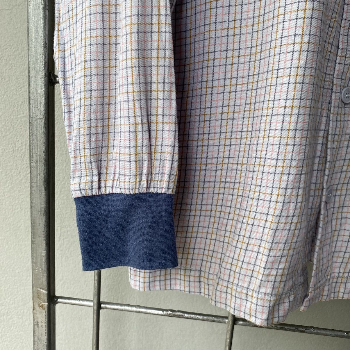 Ne-Net Né-net Checkered Long Sleeve Shirt with Bear Embroidery Size US M / EU 48-50 / 2 - 4 Thumbnail