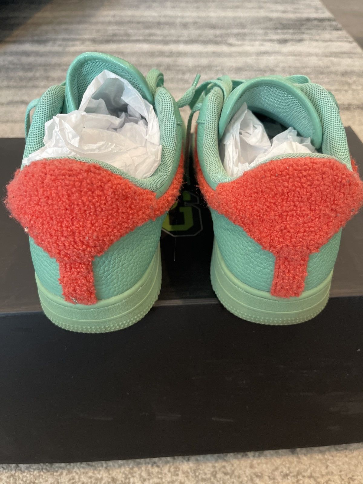 John Geiger John Geiger GF-01 Teal / Peach Chenille Size US 8 / EU 41 - 5 Thumbnail