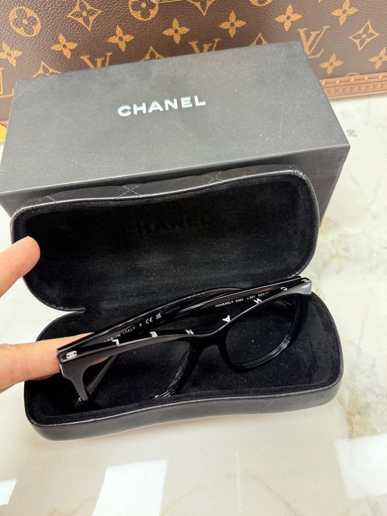 Chanel Chanel Double C Logo Frame Glasses -2505 Size ONE SIZE - 2 Thumbnail