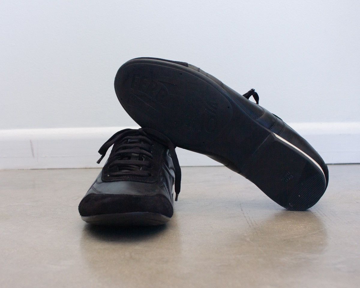 Salvatore Ferragamo Salvatore Ferragamo Men’s Black Suede Sneaker Shoes SZ:11.5 Size US 11.5 / EU 44-45 - 6 Thumbnail