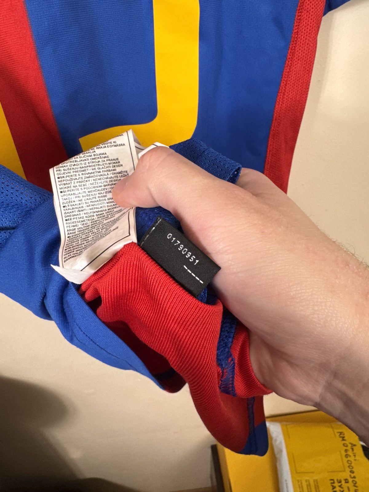 Nike Nike FC Basel Jersey 2002-04 #13 Gimenez Soccer Signature S Size US S / EU 44-46 / 1 - 24 Thumbnail