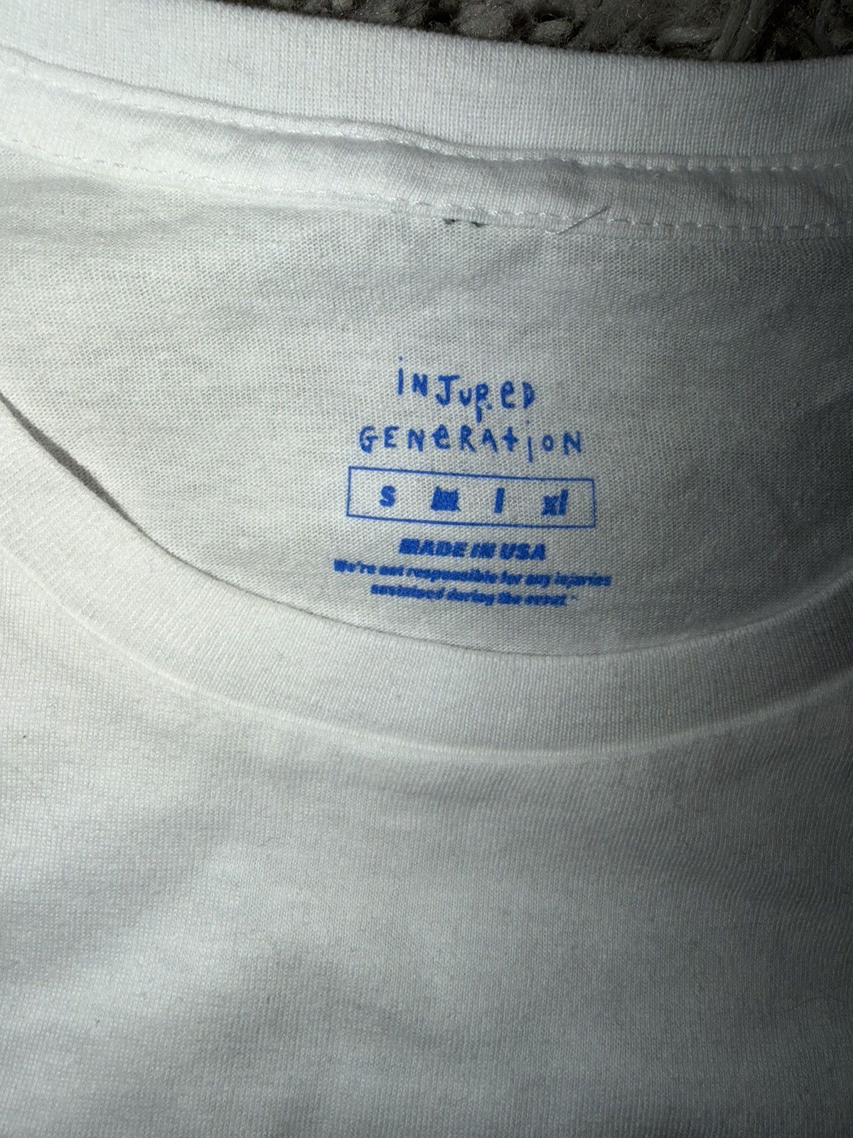 A$AP Rocky A$AP ROCKY CRASH DUMMY INJURED GENERATION TOUR IN MEDIUM Size US M / EU 48-50 / 2 - 6 Thumbnail