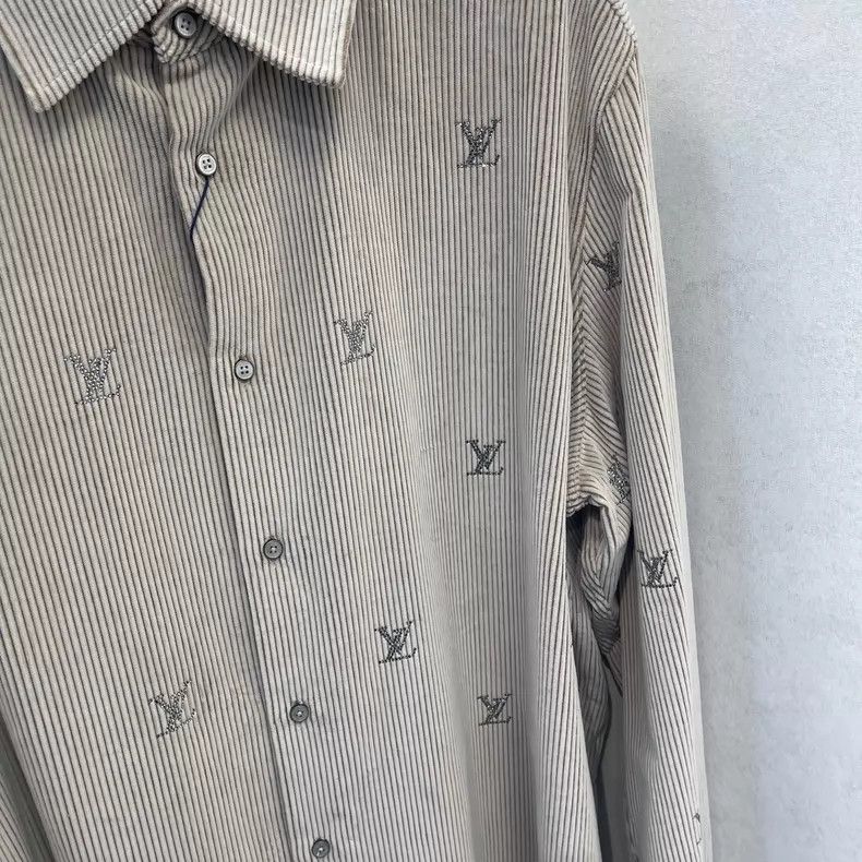 Louis Vuitton Louis Vuitton size 5l SS26 Corduroy Long Sleeve Shirt Size US M / EU 48-50 / 2 - 5 Thumbnail