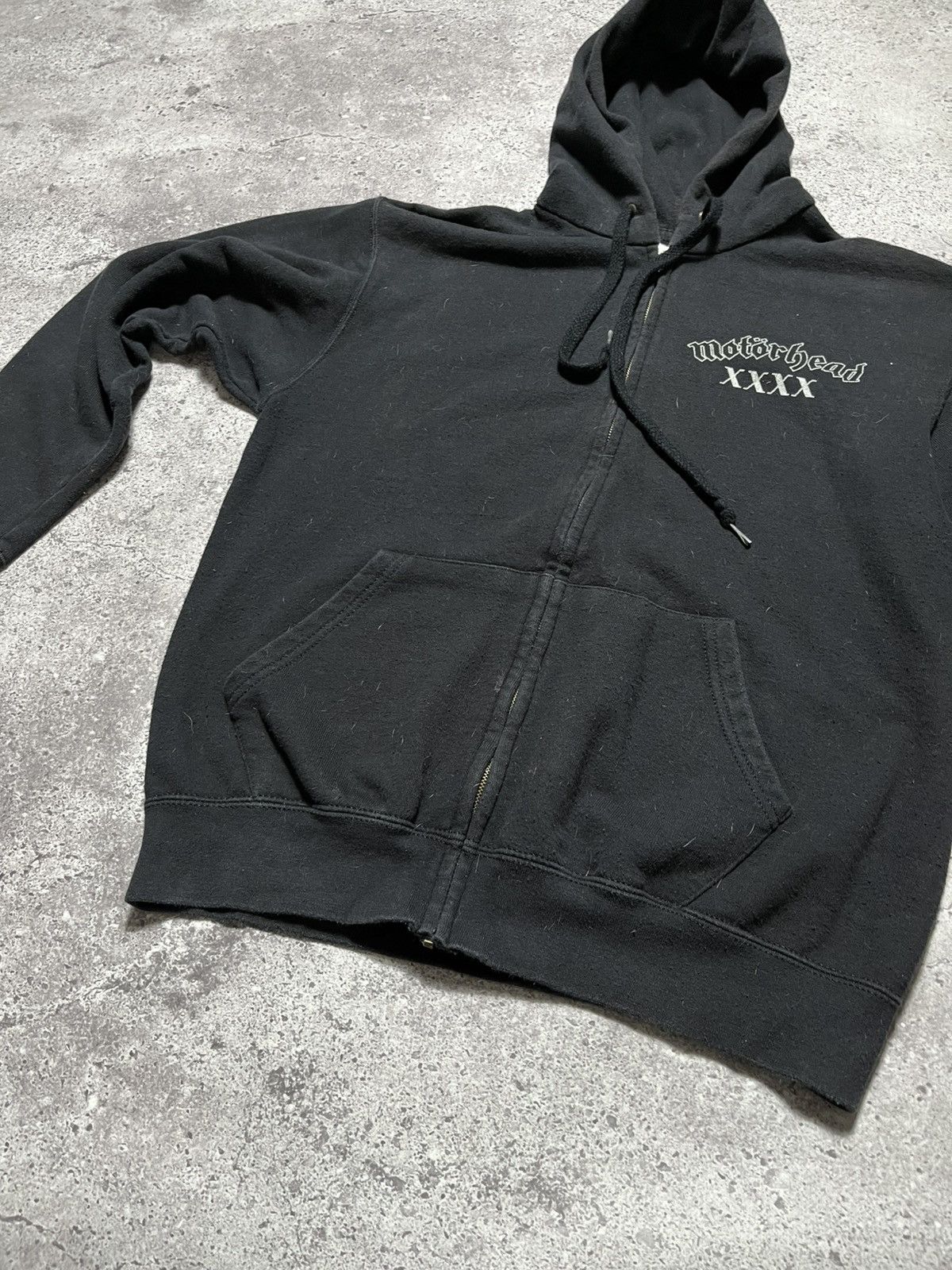 Vintage Vintage MOTORHEAD"Bad Magic"Rock band Faded black Zip Hoodie Size US M / EU 48-50 / 2 - 5 Thumbnail