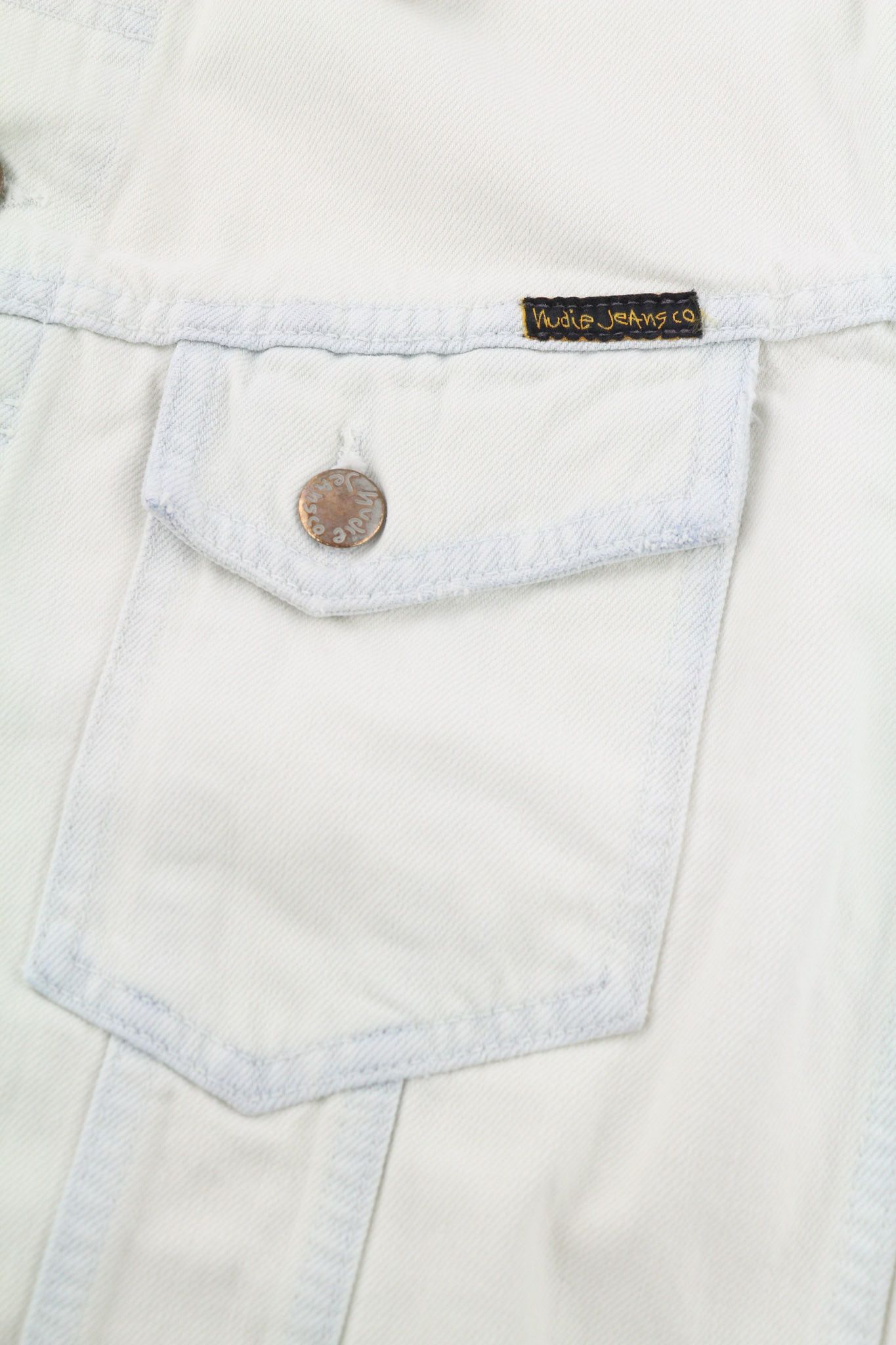 Nudie Jeans TERRY M Extreme Bleach Pockets Jacket 81033 Size US M / EU 48-50 / 2 - 6 Thumbnail