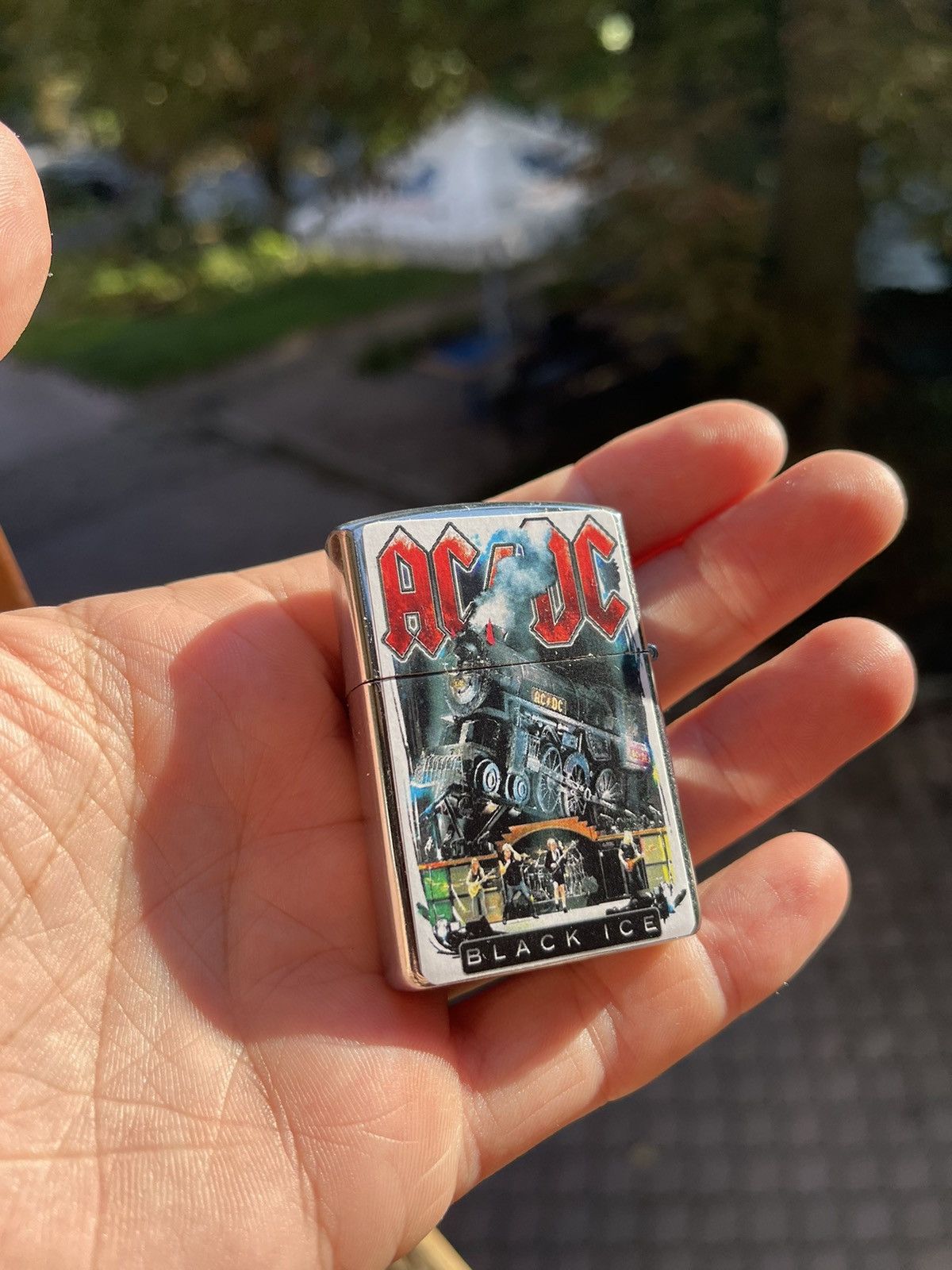 AC/DC × Band Tees AC/DC vintage lighter 00s album black ice hysteric glamour Size ONE SIZE - 2 Thumbnail