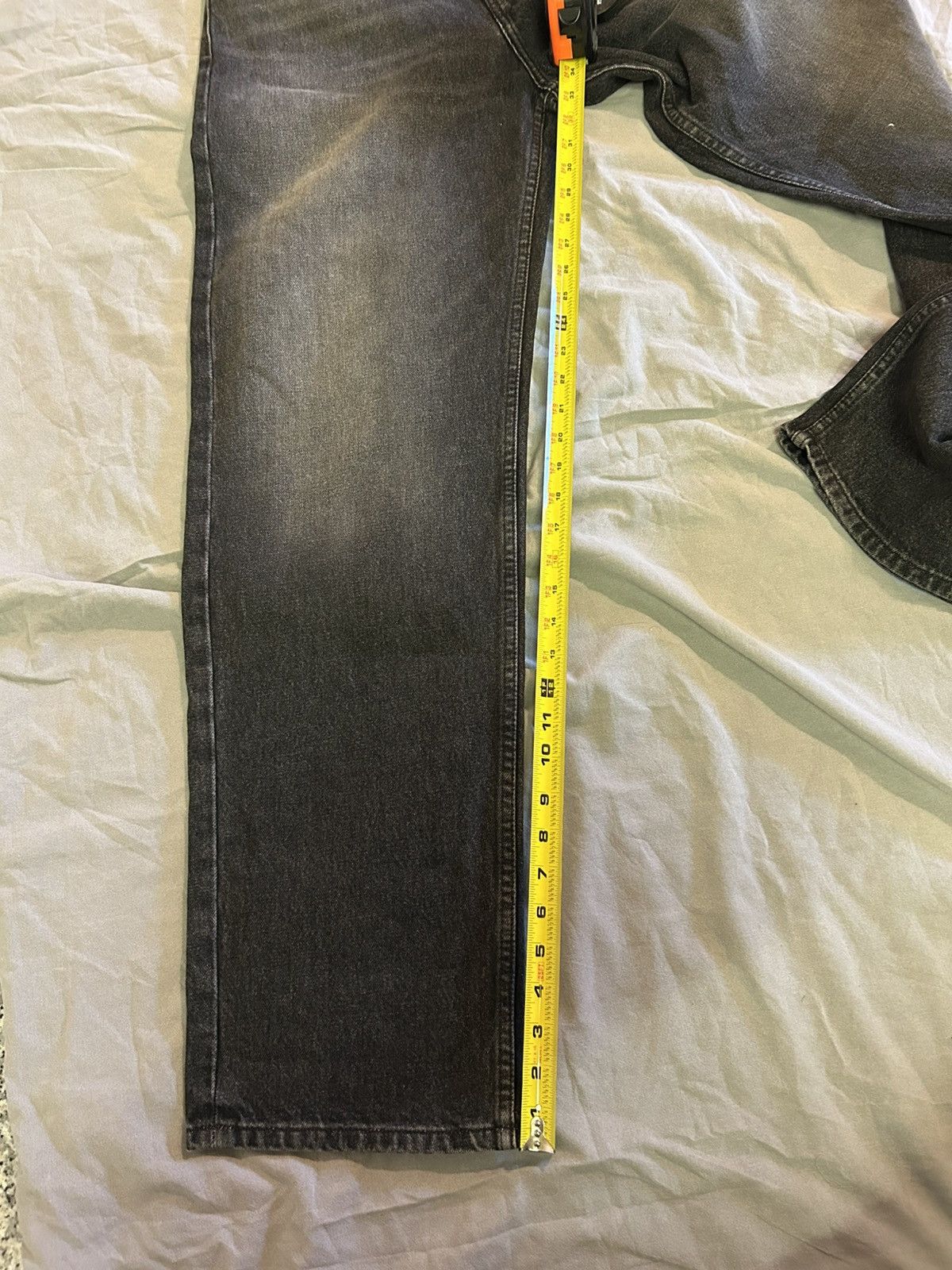 Rhude Rhude Wide Leg Black Jeans Size US 30 / EU 46 - 9 Thumbnail