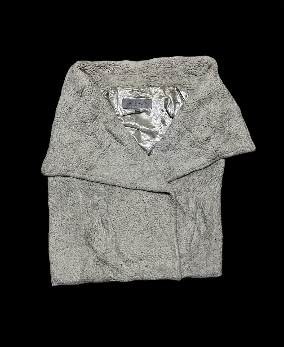 🔥Andrew Marc New York Crop Sherpa Vest