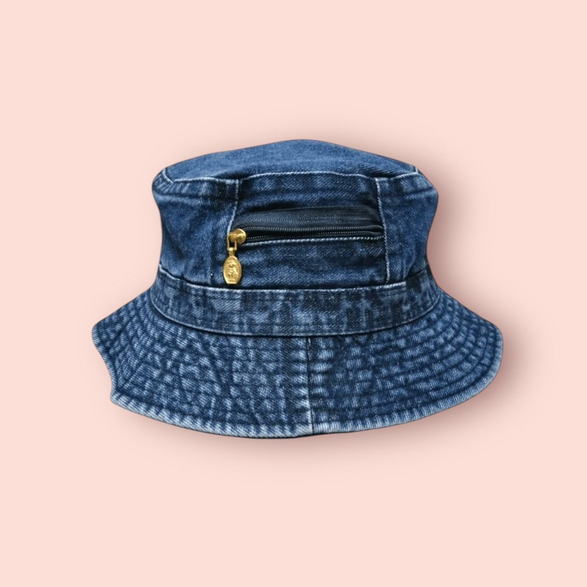 Antik Denim × Vintage VINTAGE DK DENIM BUCKET HAT Size ONE SIZE - 3 Thumbnail
