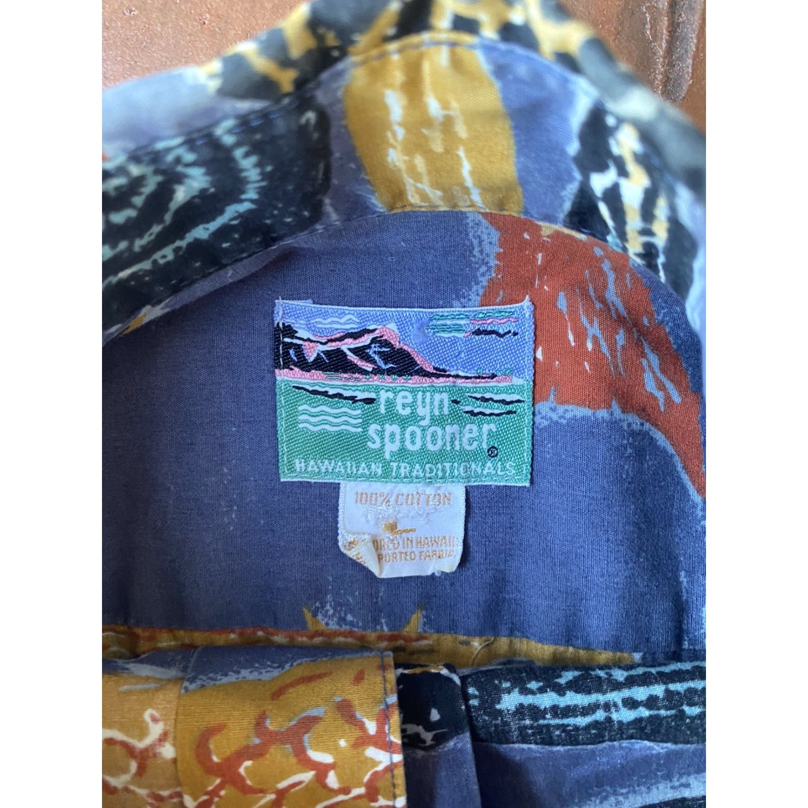 Reyn Spooner VINTAGE Reyn Spooner Fish All Over Print Button-Down Hawaiian Shirt Mens Large Size US L / EU 52-54 / 3 - 2 Thumbnail