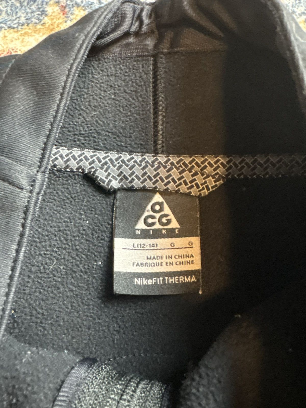 Nike ACG Nike ACG Black Zip-up Track Jacket Large Size L / US 10 / IT 46 - 3 Thumbnail