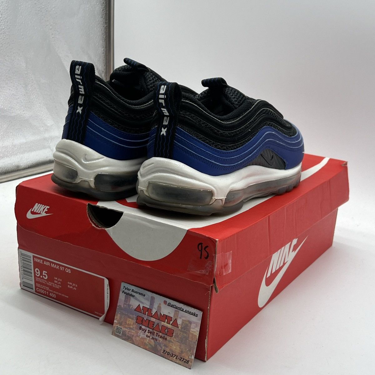 Nike Air max 97 royal Foamposite Size US 9.5 / EU 42-43 - 5 Thumbnail