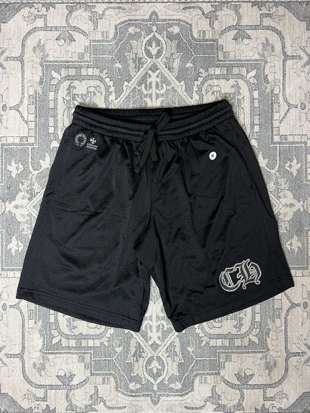 Chrome Hearts Sports Mesh Varsity Shorts Blue Men's - SS23 - US