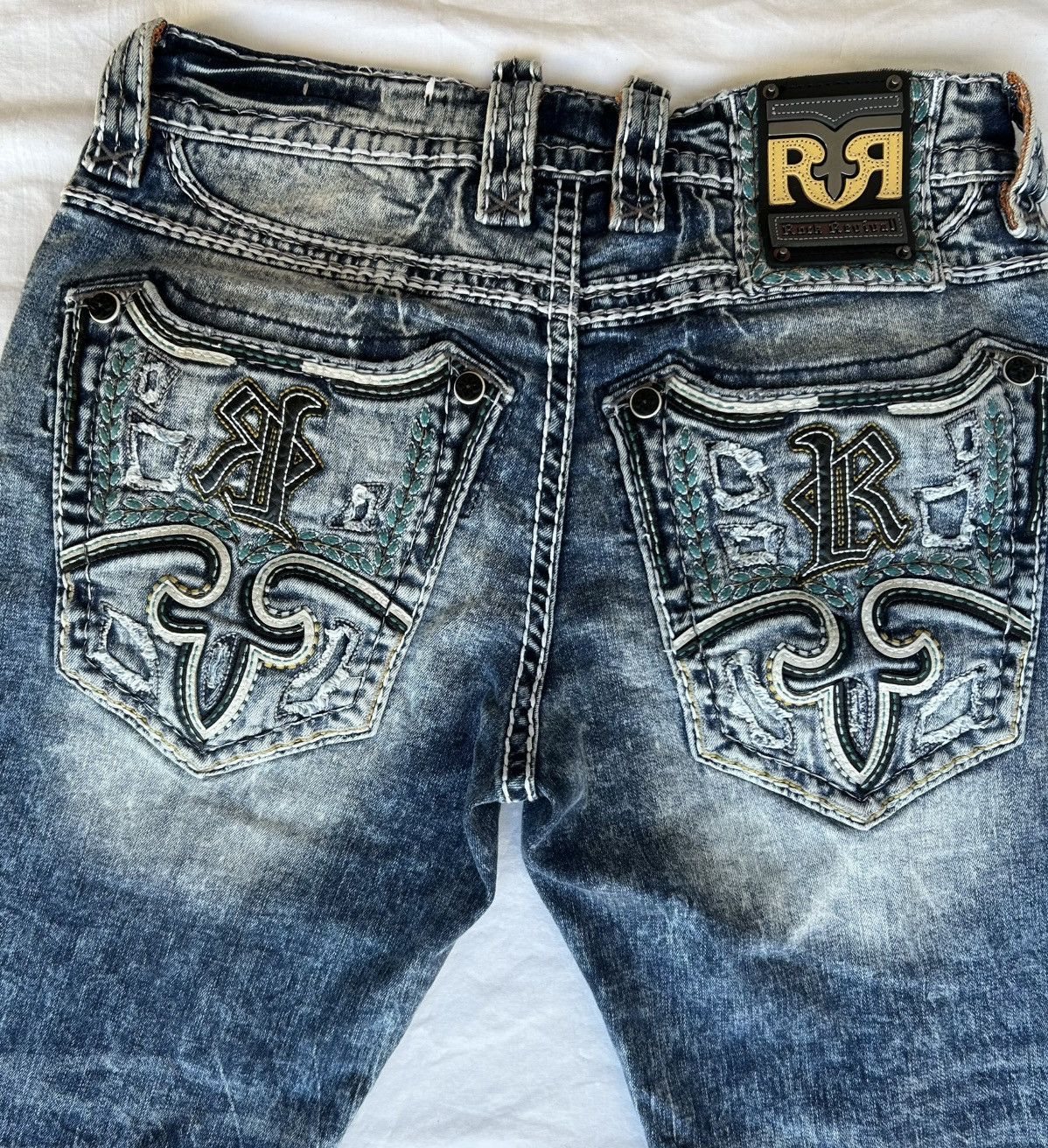 Rock Revival Rock Revival Slim Straight Jeans Size US 31 - 3 Thumbnail