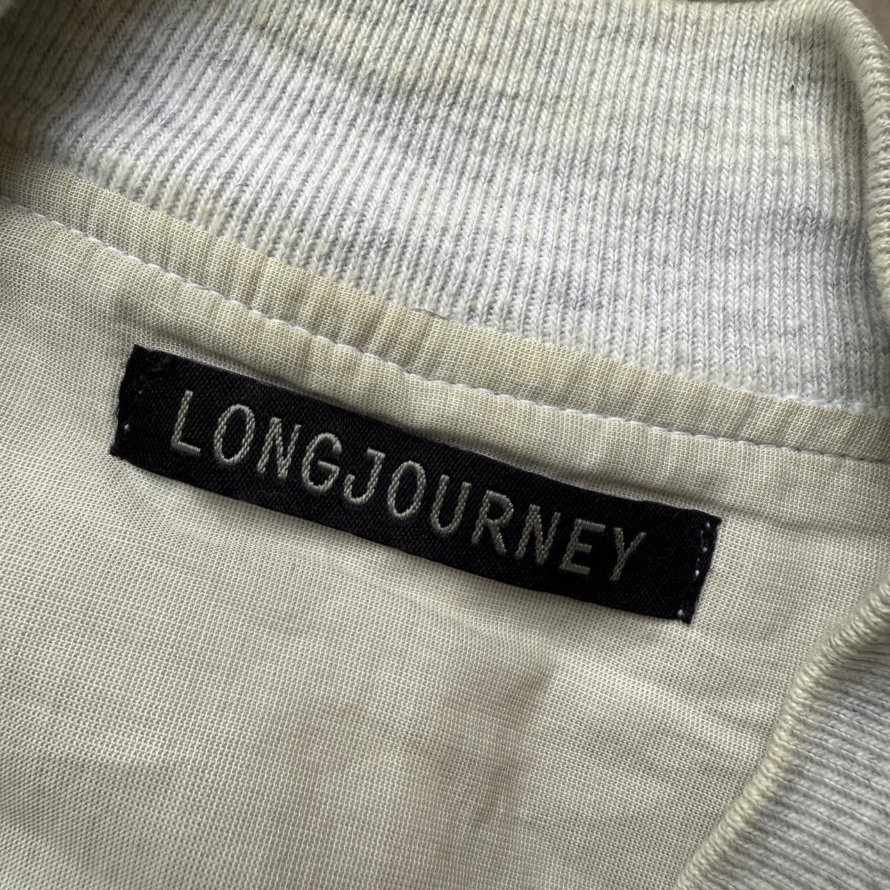LongJourney longjourney white patchwork bomber jacket leather ma-1 Size US XL / EU 56 / 4 - 8 Thumbnail