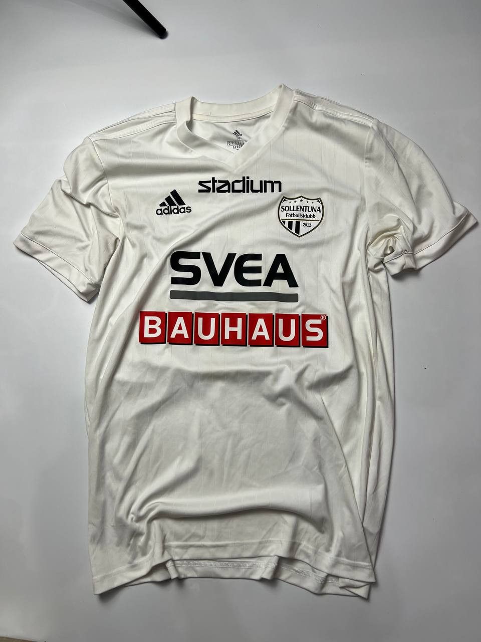 Adidas ⚽ White Football Jersey #30 — ERLANDSSON x Excalibur Fonder Size US M / EU 48-50 / 2 - 1 Thumbnail