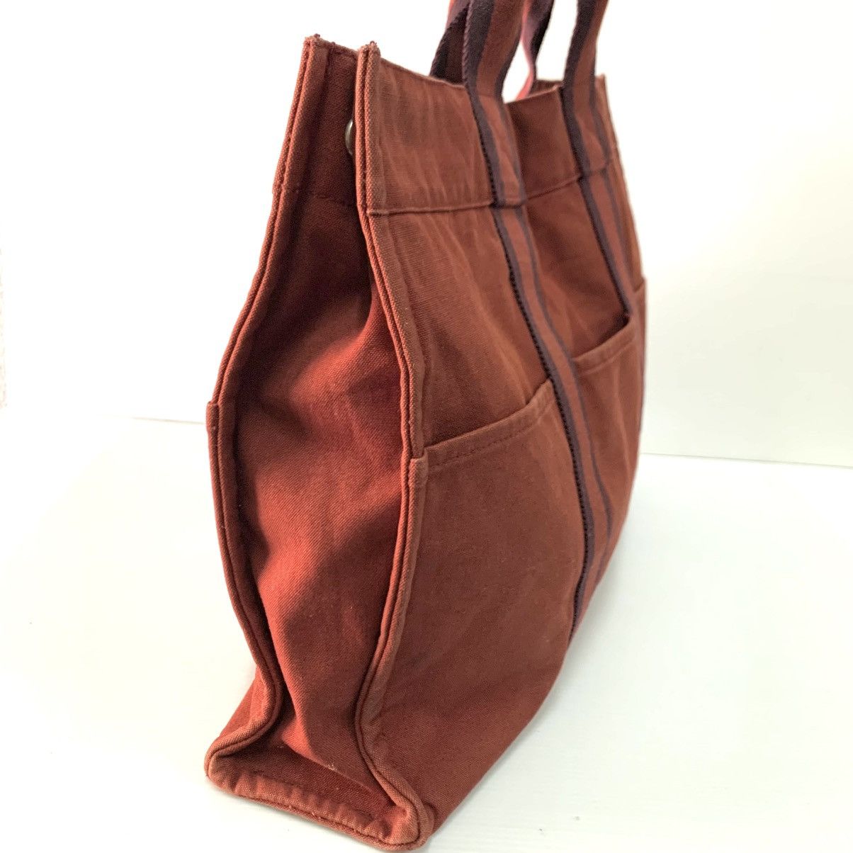 Hermes Hermes Canvas Tote Bag Size ONE SIZE - 3 Thumbnail