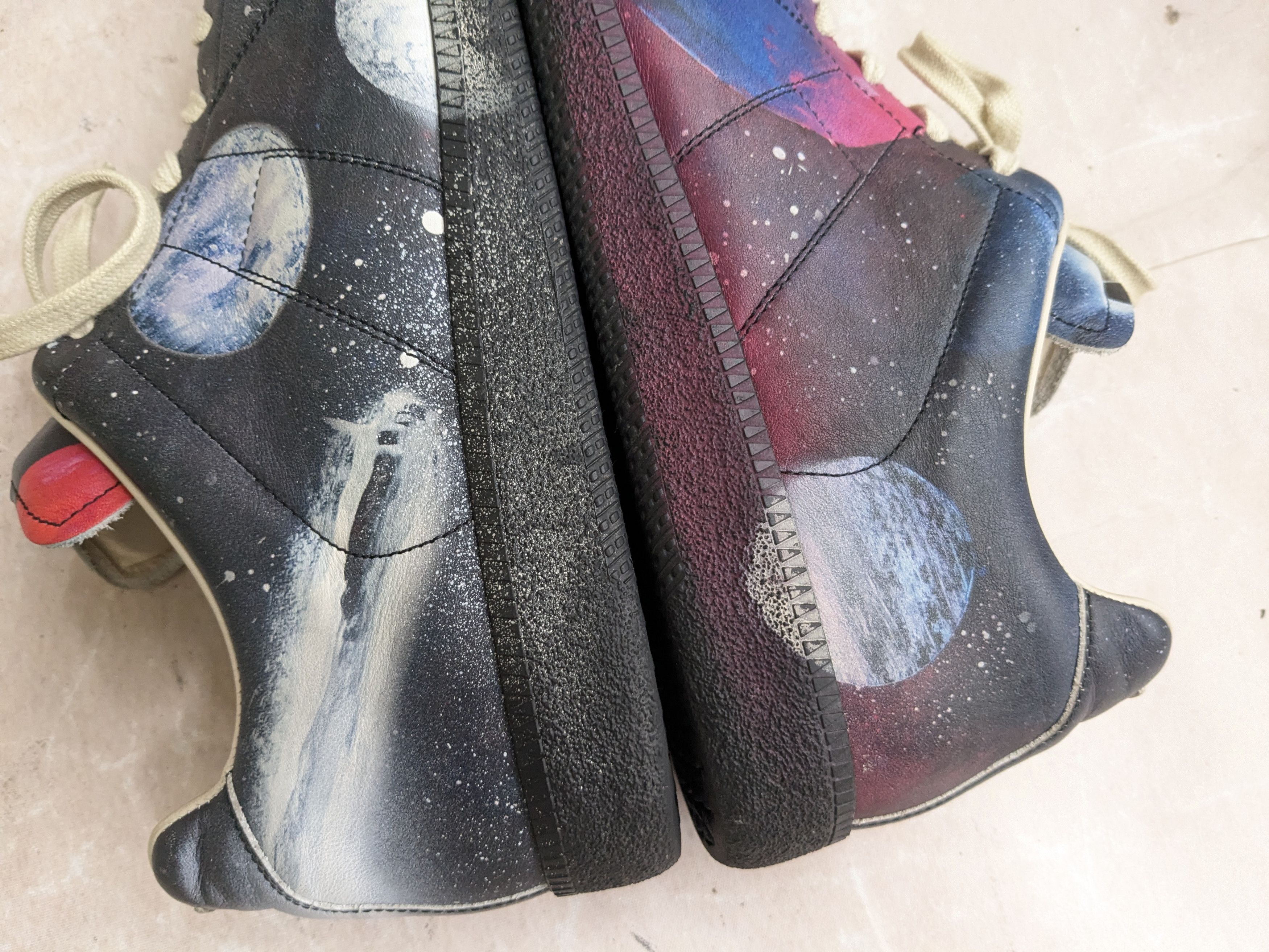 Maison Margiela Maison Margiela Replica GAT Galaxy 12 45 Low Tops Size US 12 / EU 45 - 13 Thumbnail