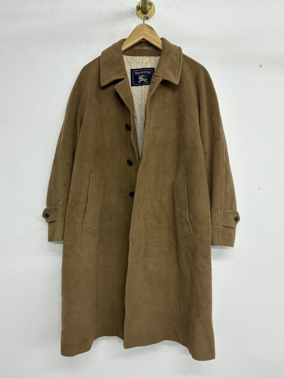 Wool coat Burberry Nova Check original luxury item