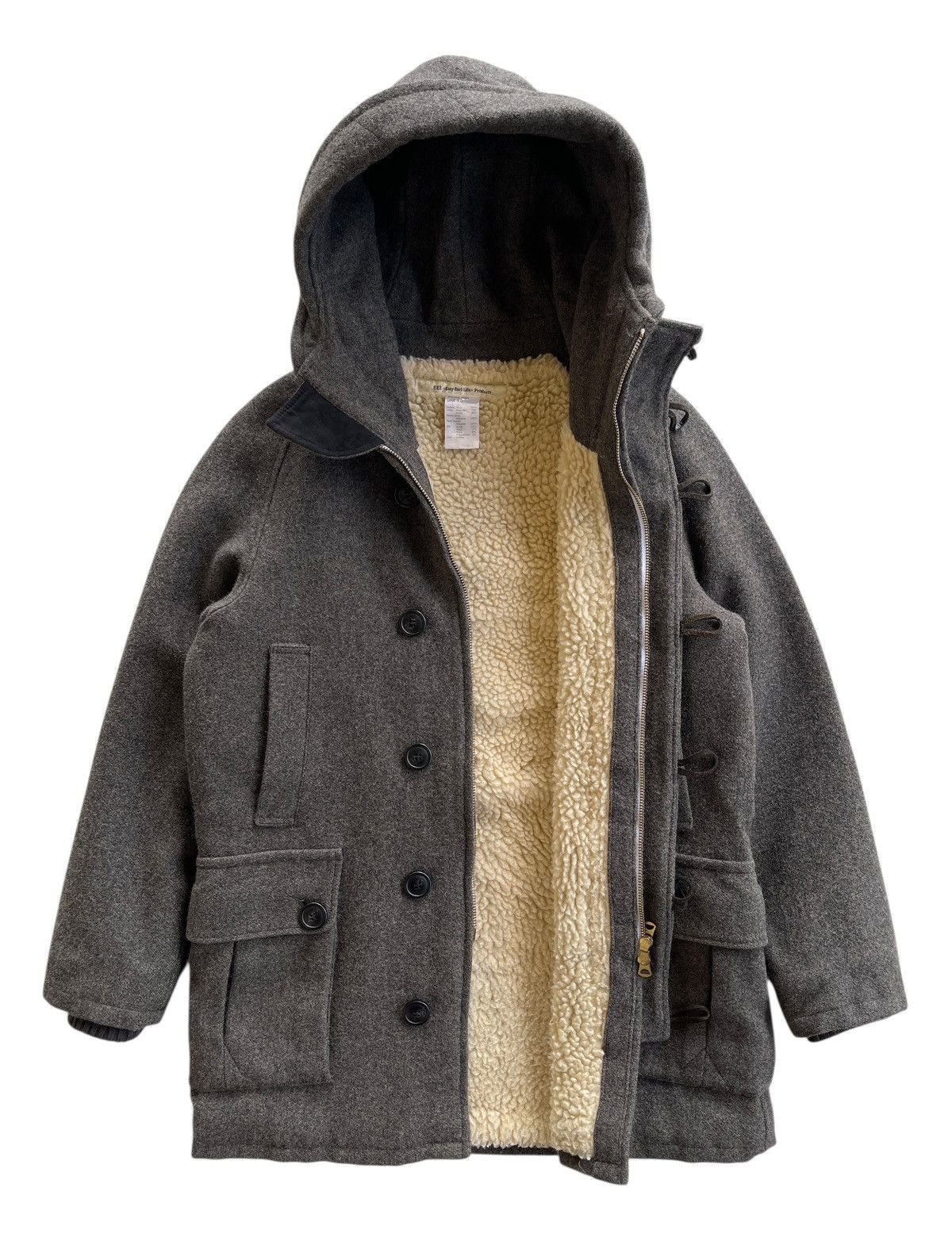 Easy Earl Life Aurora Man Coat 3.0 Wool Sherpa Jacket Size US S / EU 44-46 / 1 - 1 Thumbnail