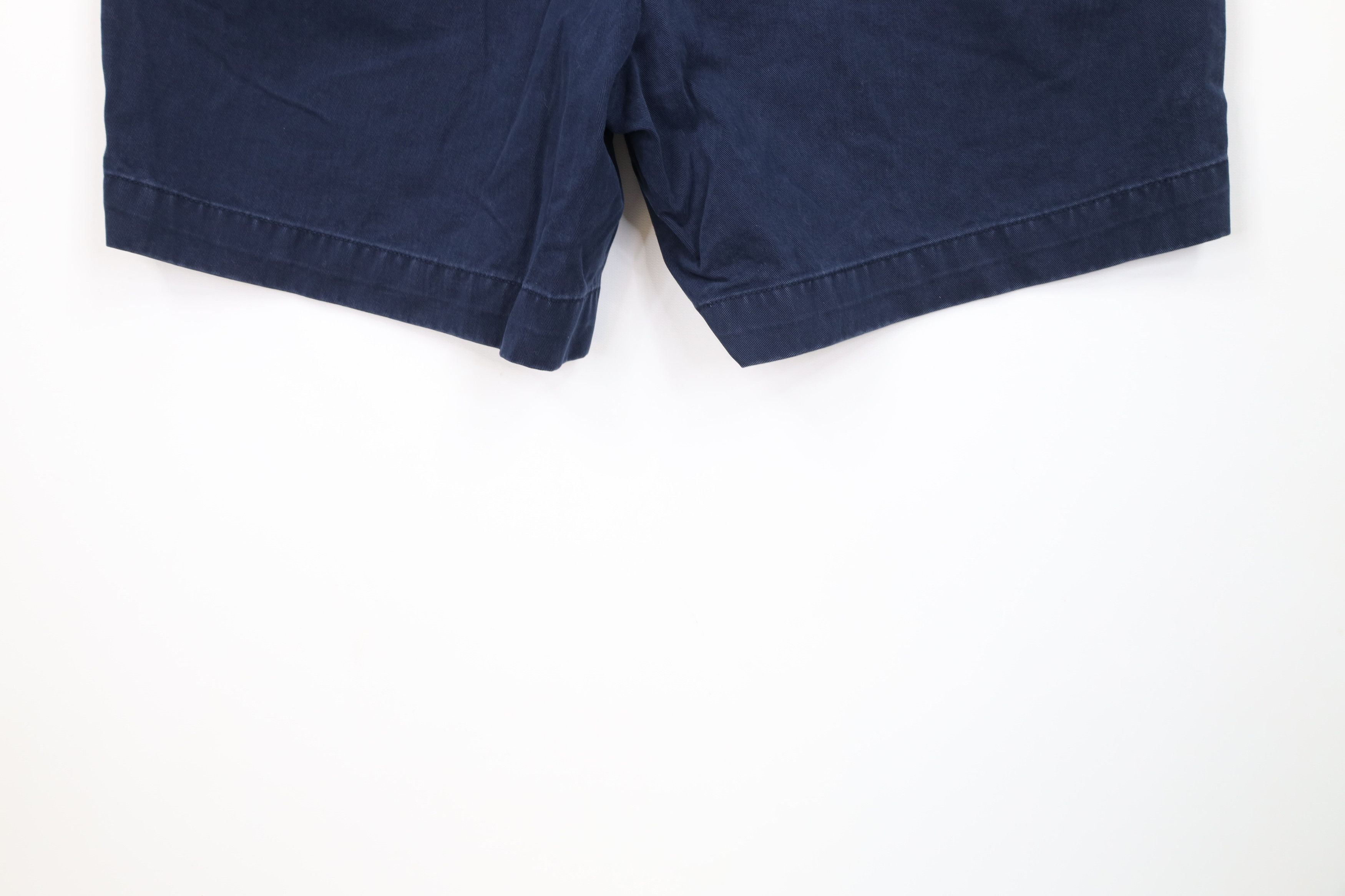 Ralph Lauren Vintage Ralph Lauren Above Knee Chino Shorts Navy Cotton Size US 34 / EU 50 - 13 Thumbnail