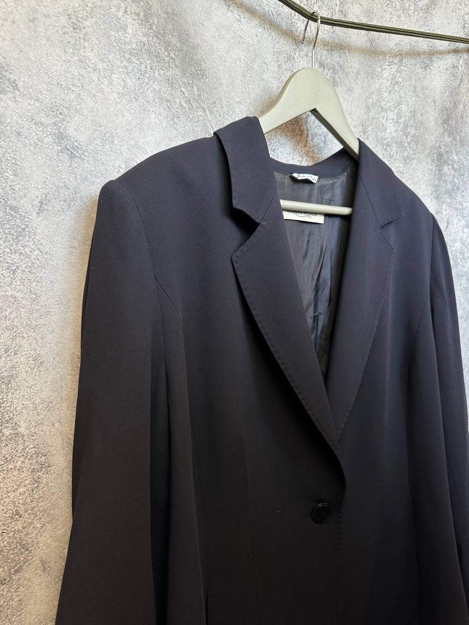 Marina Rinaldi Marina Rinaldi Giacca + Gonna Stretch Jersey Blazer Jacket Size XL / US 12-14 / IT 48-50 - 4 Thumbnail