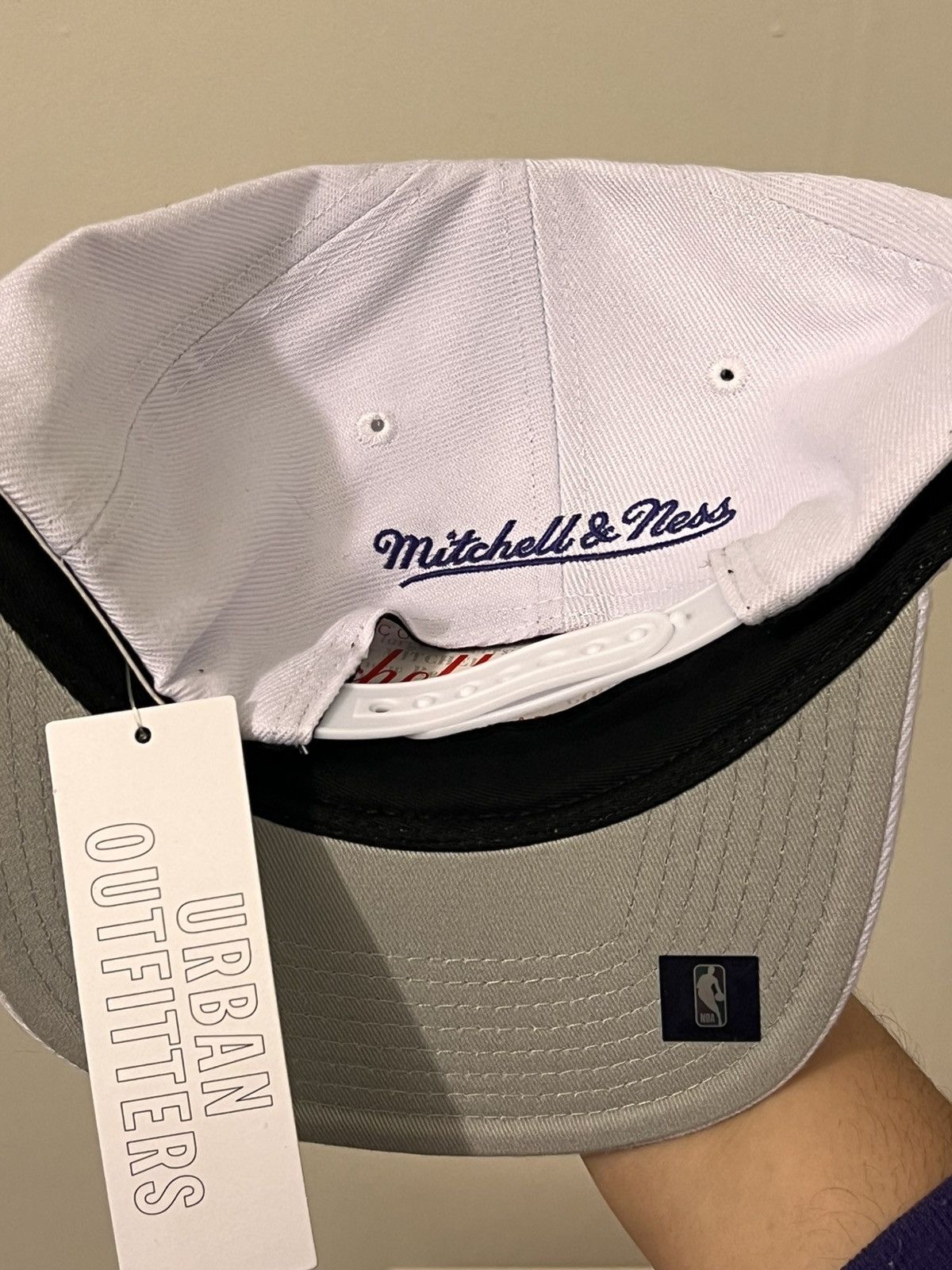 Mitchell & Ness Mitchell & Ness White Lakers Snapback Size ONE SIZE - 4 Thumbnail