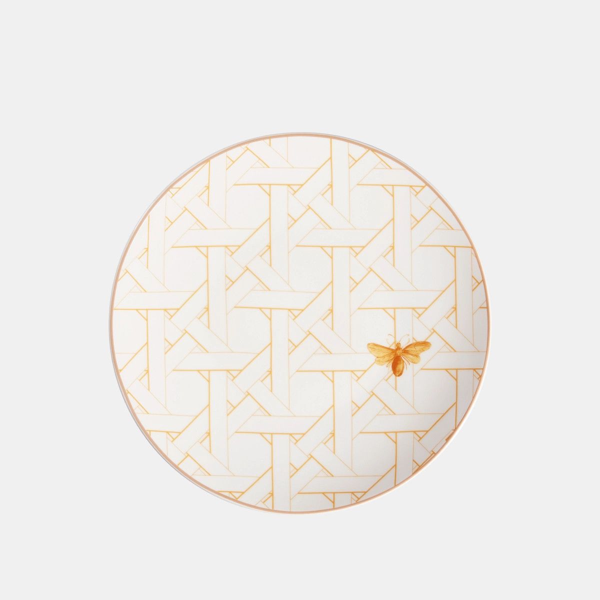 Dior o1bcso1str0225 Size:OS/ Bee Dessert Plate in Beige Size ONE SIZE - 1 Preview