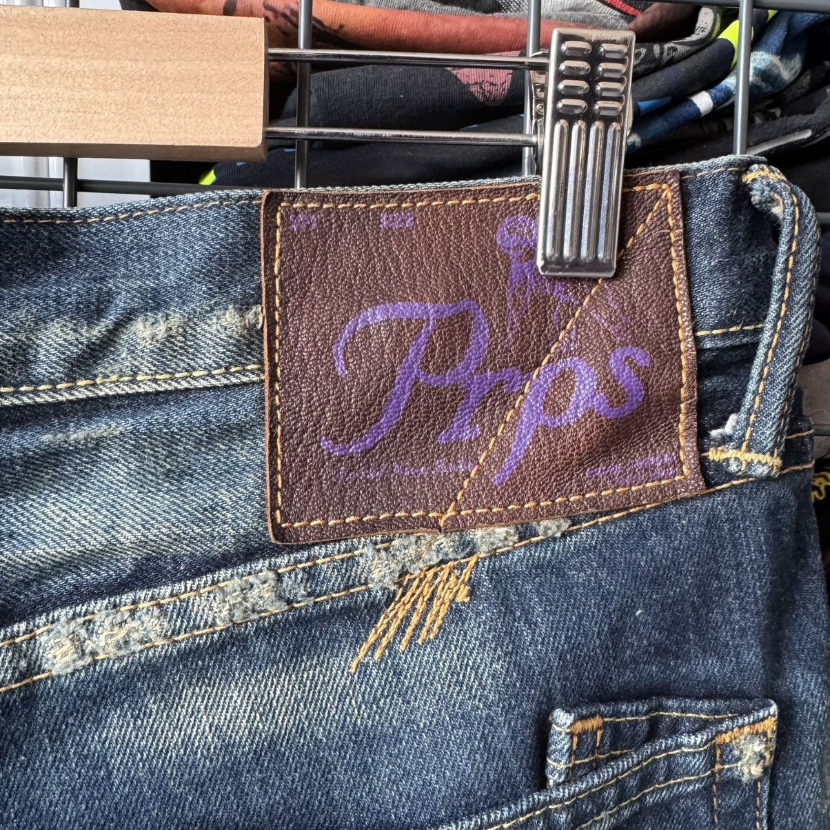 Prps Rare‼️ PRPS Japanese Style Jeans Size US 32 / EU 48 - 9 Thumbnail
